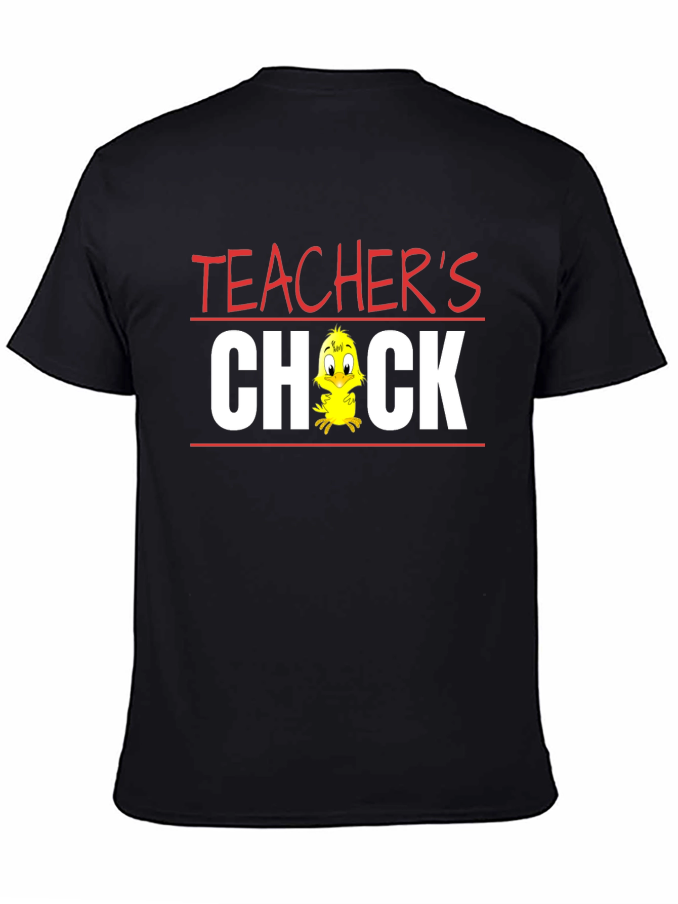Teachers Chick Novelty Graphic T-Shirt