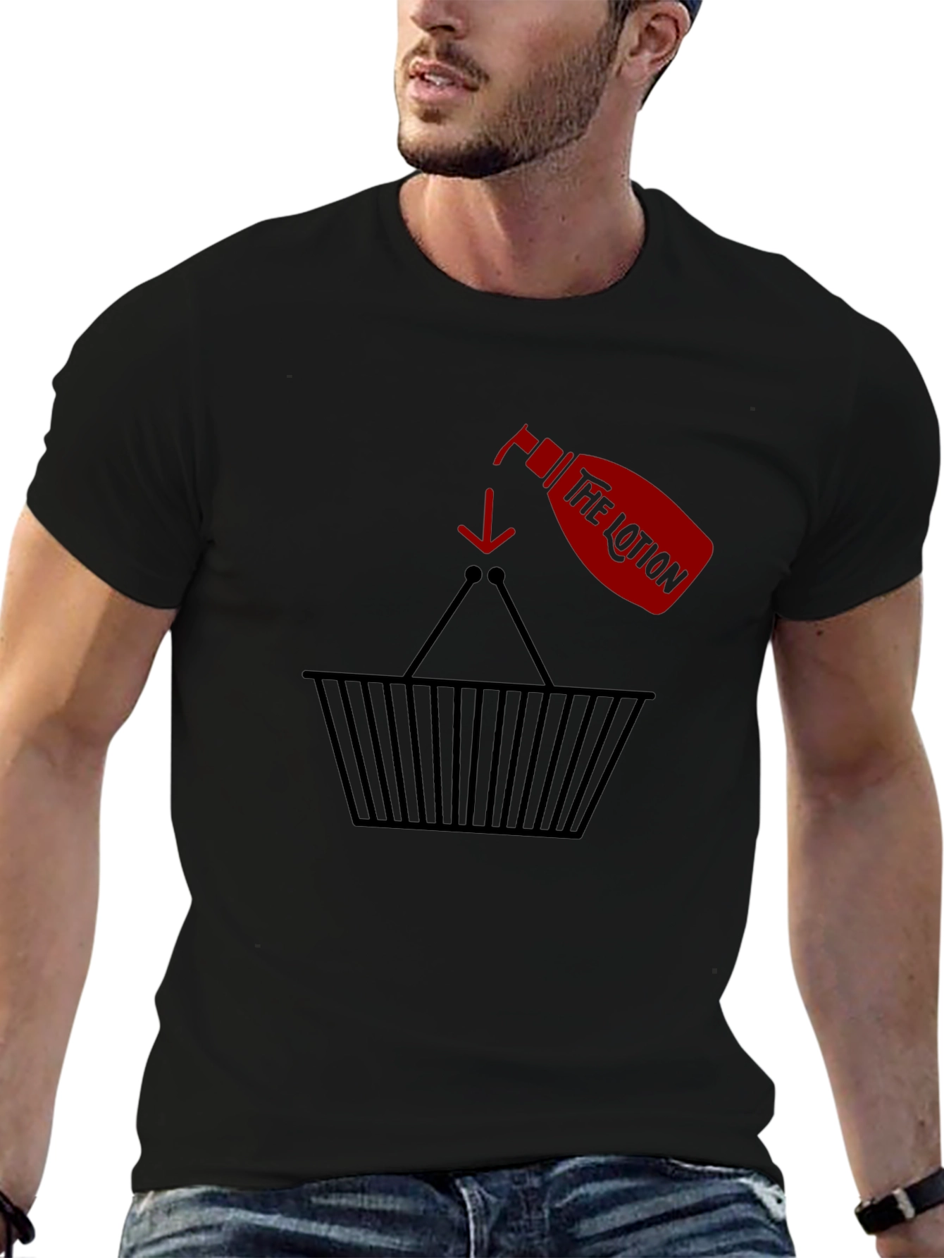 The Lotion Basket T-Shirt - Funny Graphic Tee