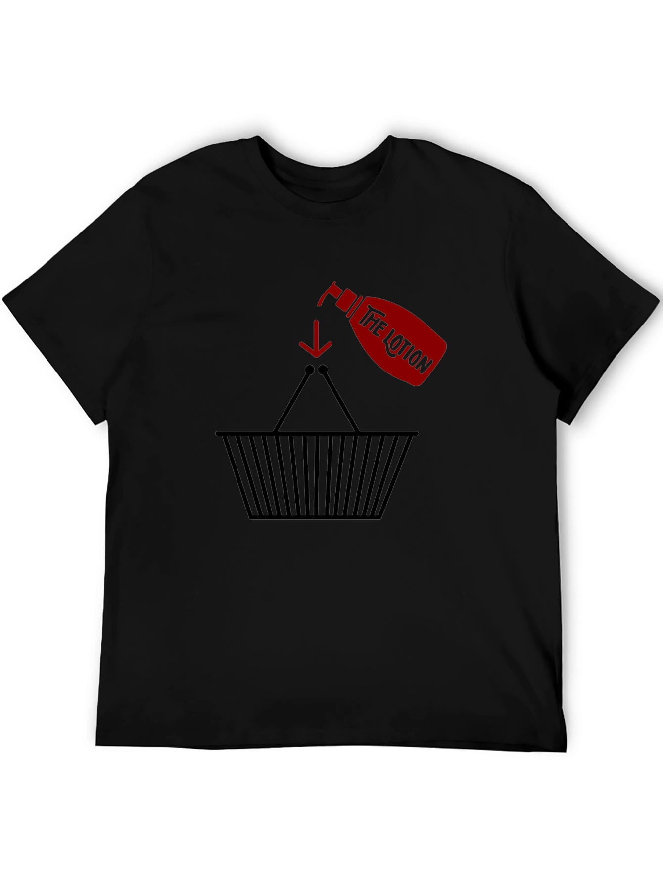 The Lotion Basket T-Shirt - Funny Graphic Tee