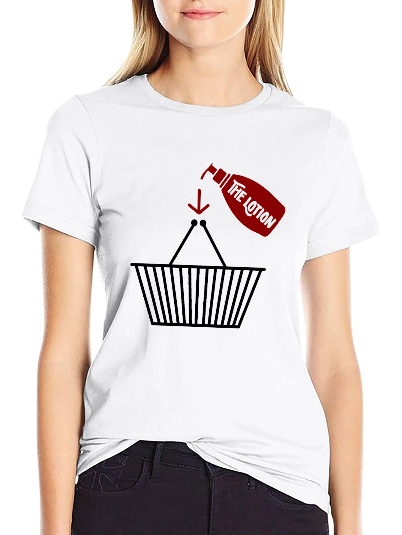 The Lotion Basket T-Shirt - Funny Graphic Tee