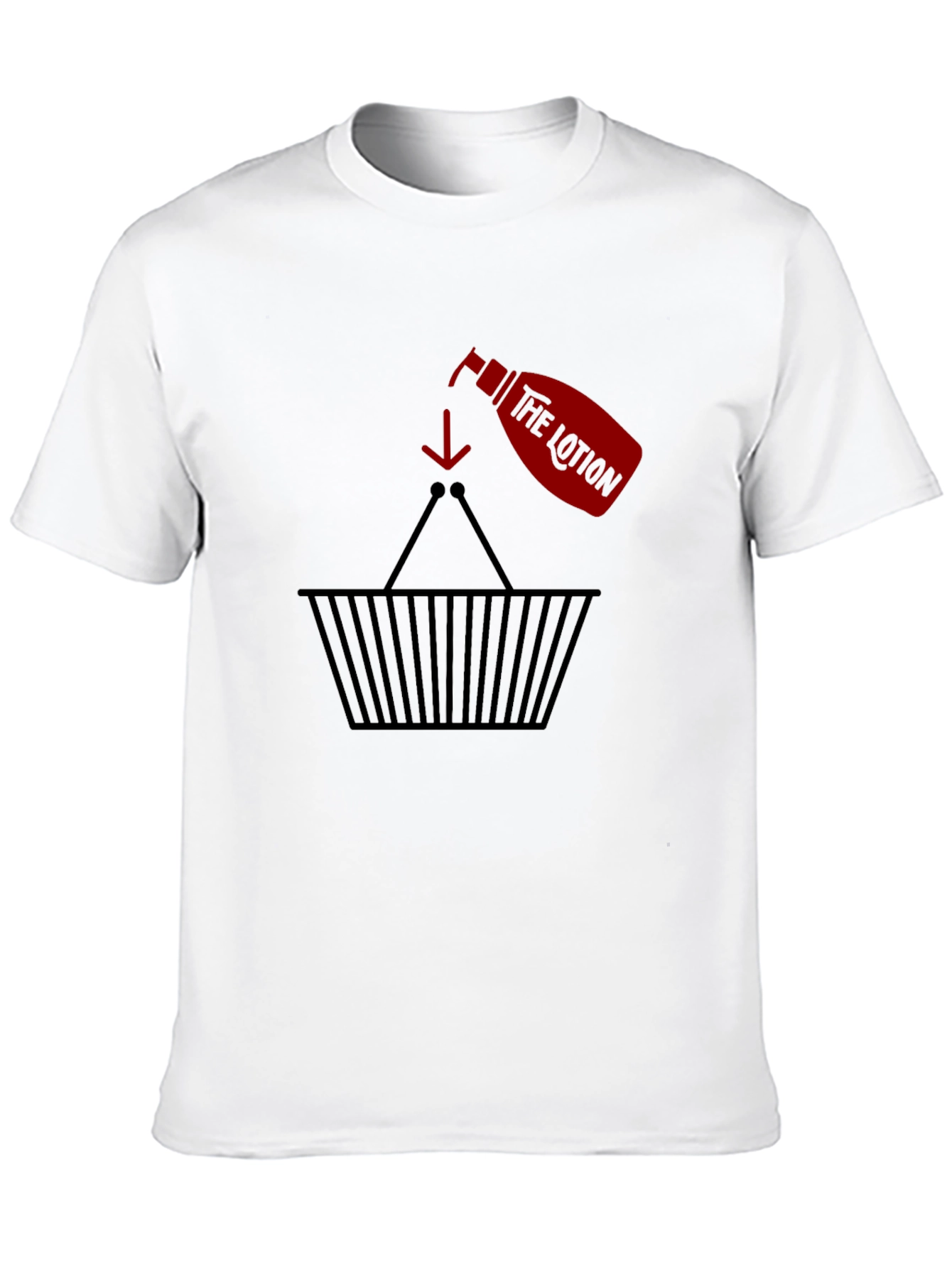 The Lotion Basket T-Shirt - Funny Graphic Tee