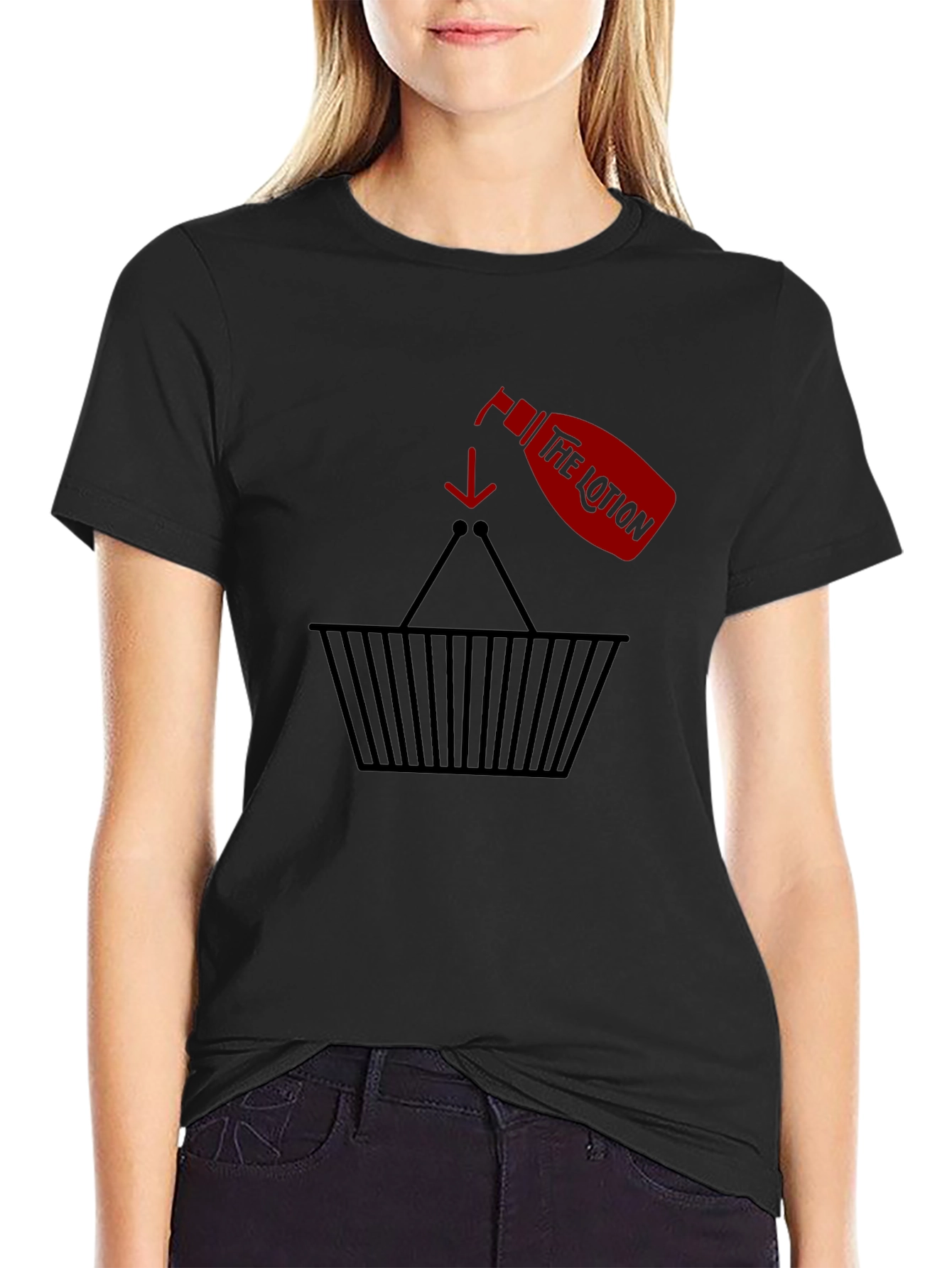 The Lotion Basket T-Shirt - Funny Graphic Tee