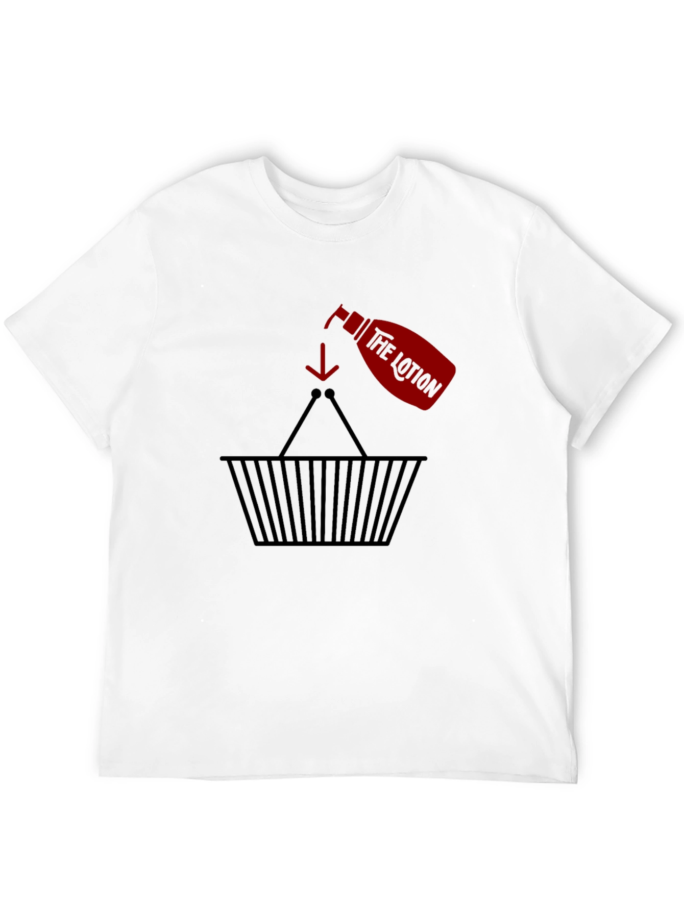 The Lotion Basket T-Shirt - Funny Graphic Tee