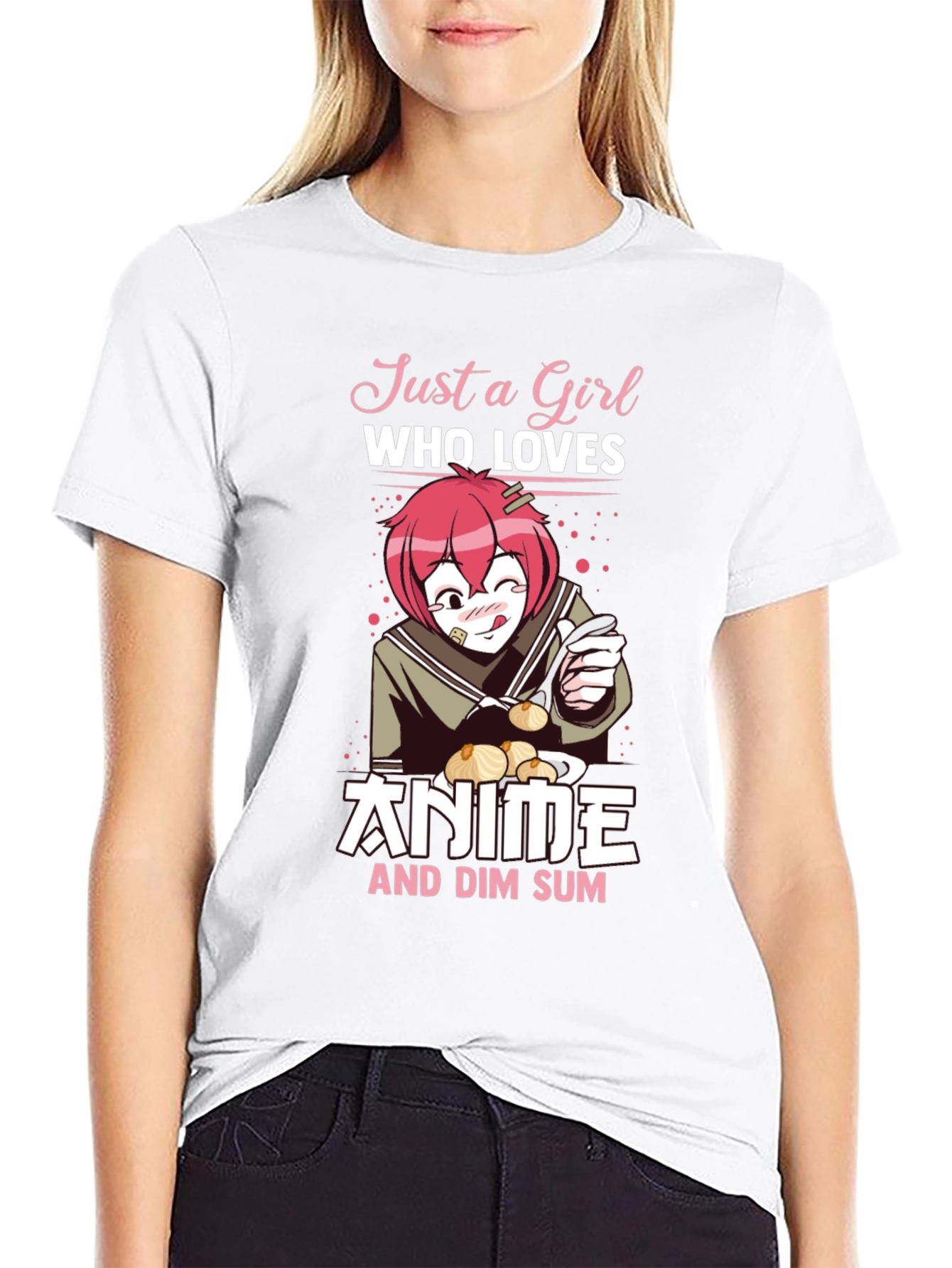 Anime & Dim Sum Girls T-Shirt