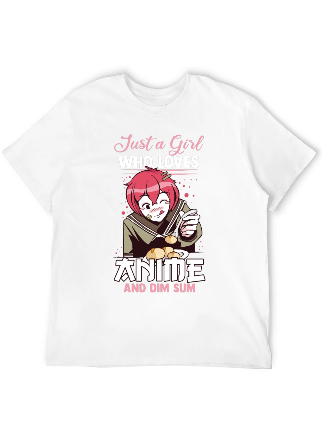 Anime & Dim Sum Girls T-Shirt