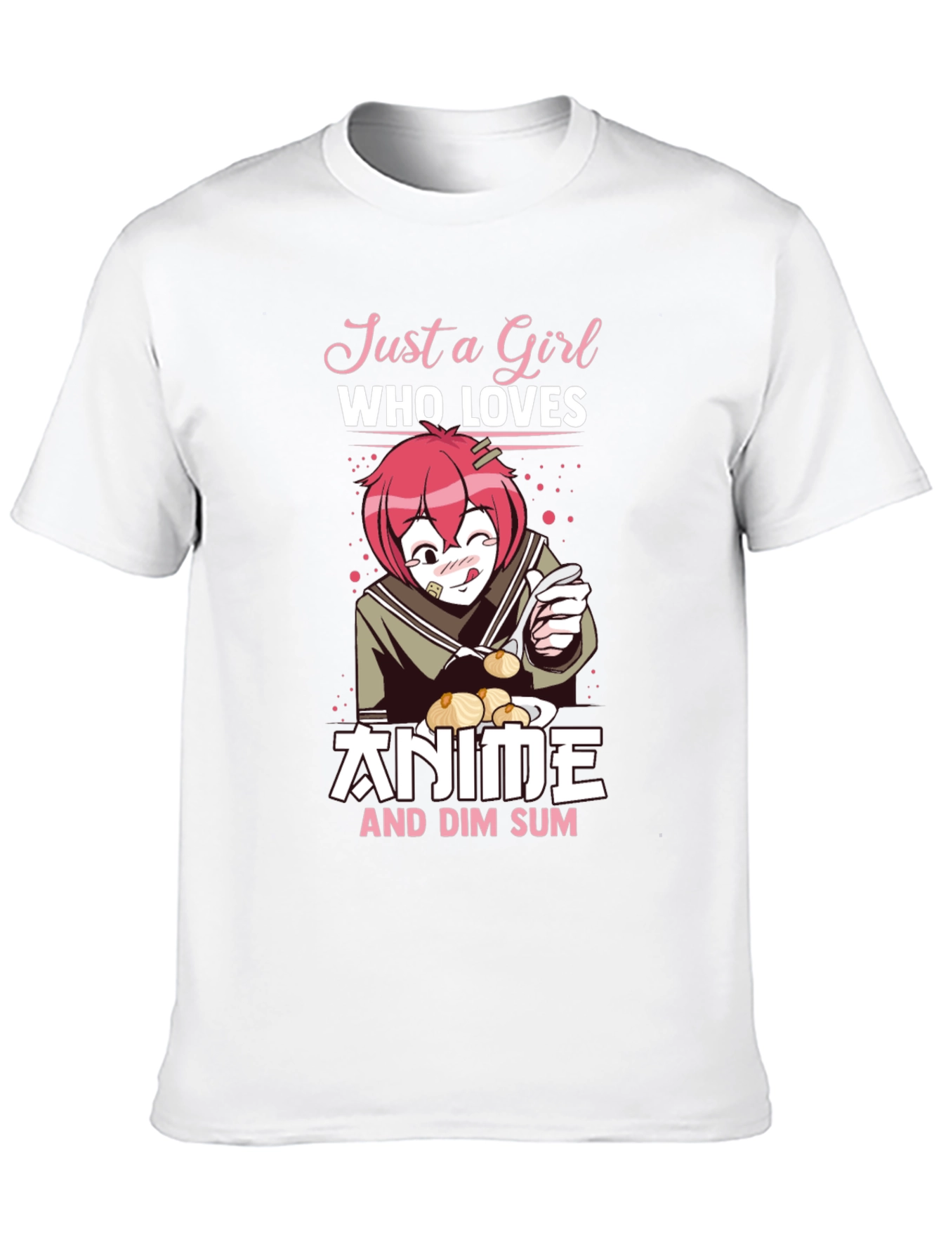 Anime & Dim Sum Girls T-Shirt