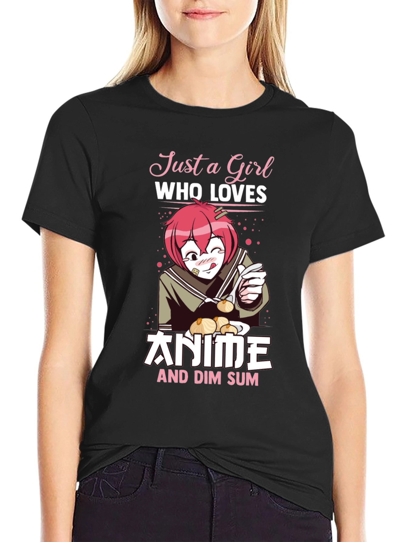Anime & Dim Sum Girls T-Shirt