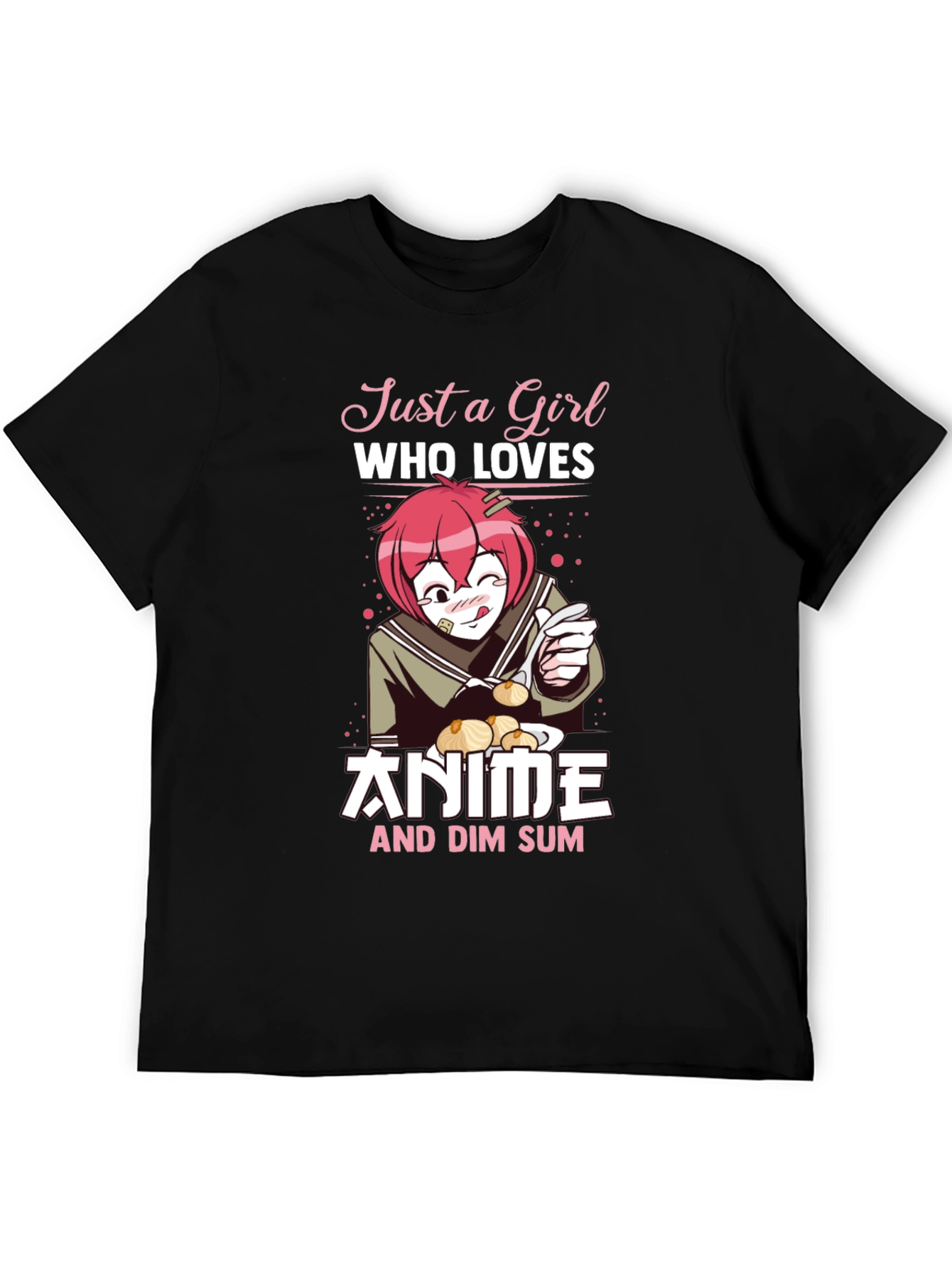 Anime & Dim Sum Girls T-Shirt