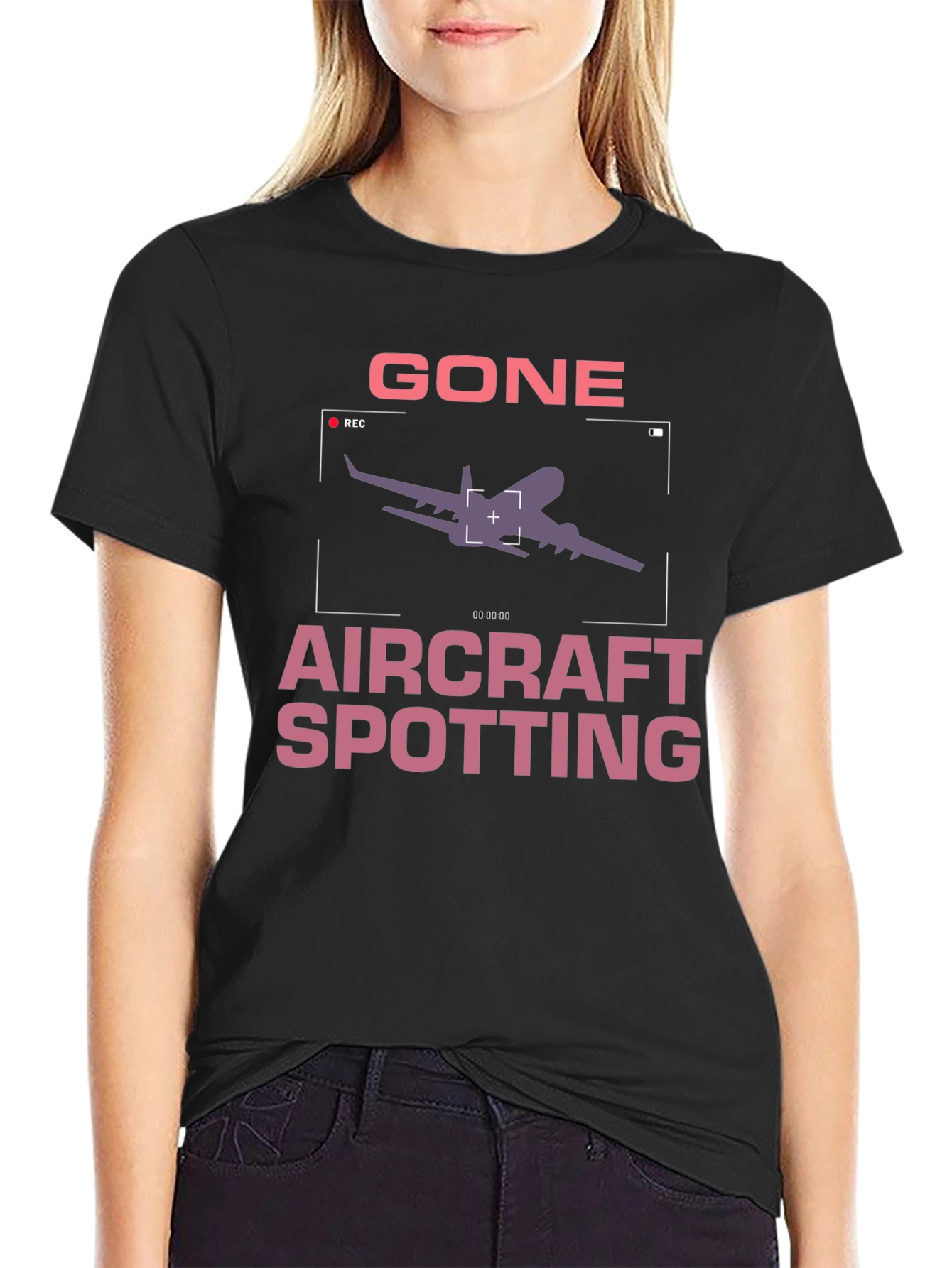 Gone Aircraft Spotting T-Shirt