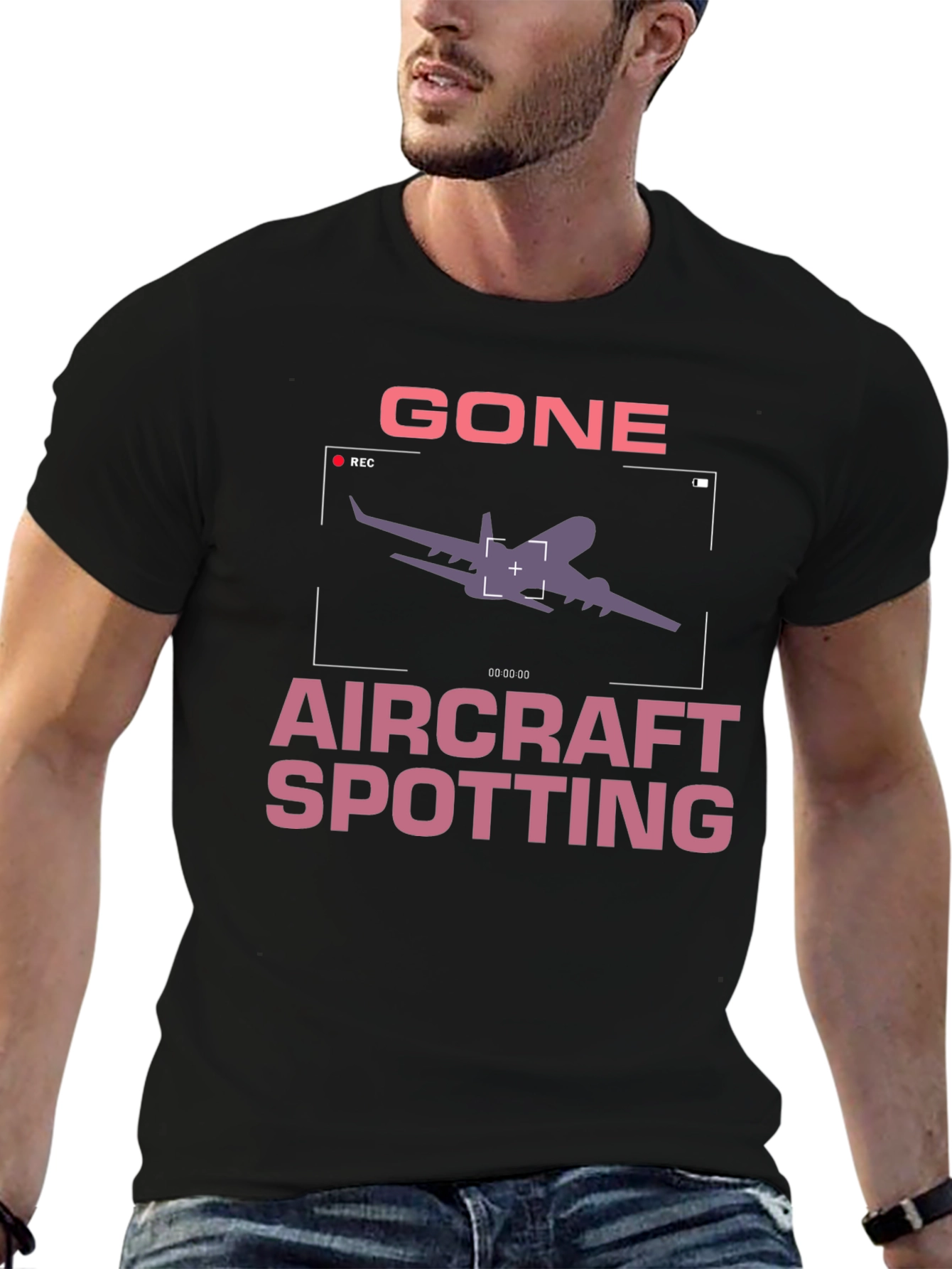 Gone Aircraft Spotting T-Shirt