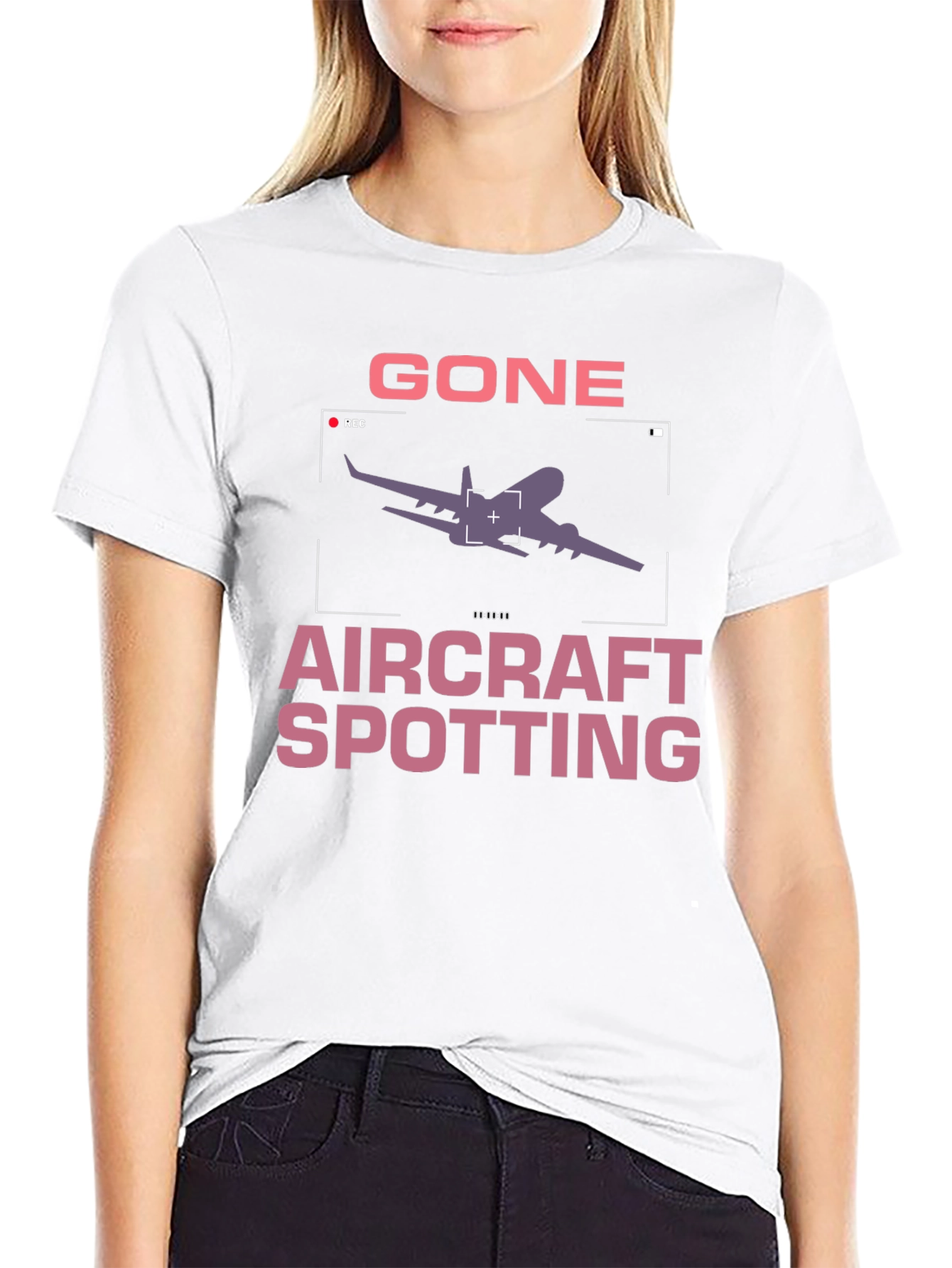 Gone Aircraft Spotting T-Shirt