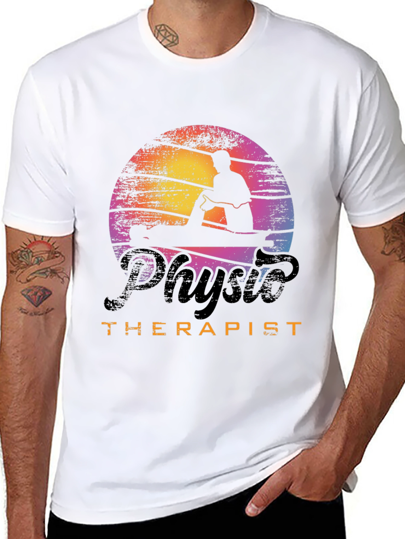 Physio Therapist Graphic T-Shirt - Stylish & Comfortable