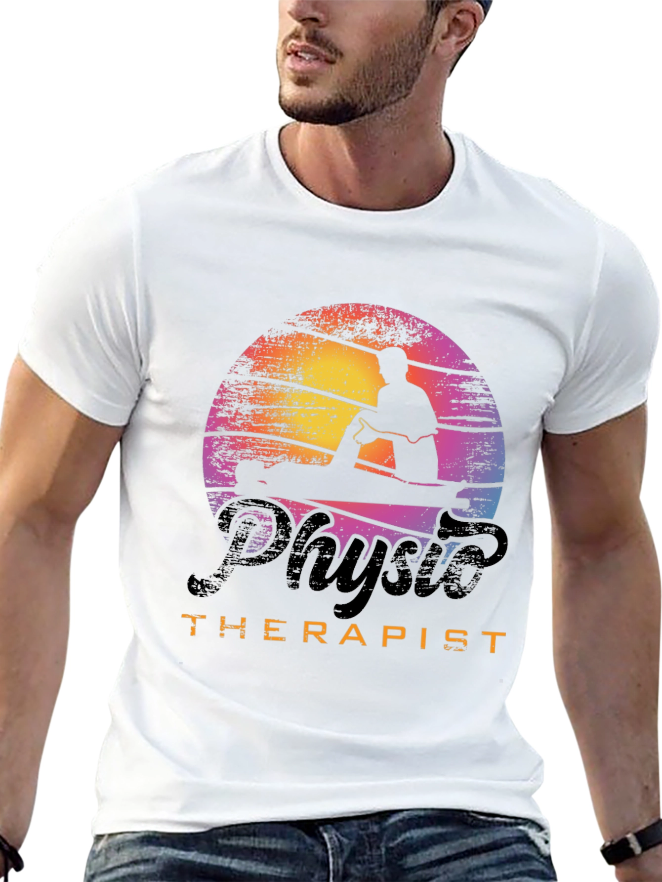 Physio Therapist Graphic T-Shirt - Stylish & Comfortable