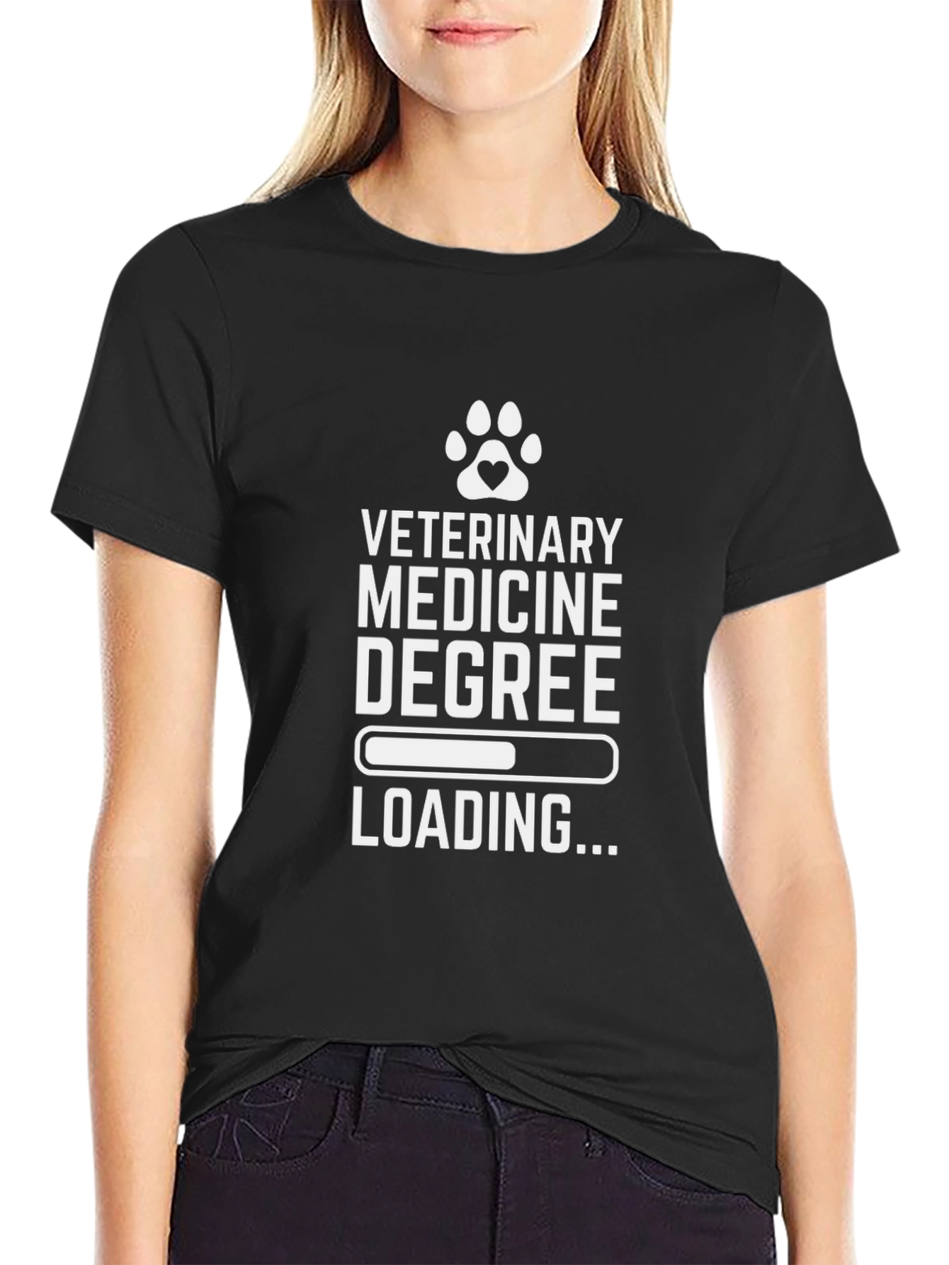Veterinary Medicine Degree Loading T-Shirt
