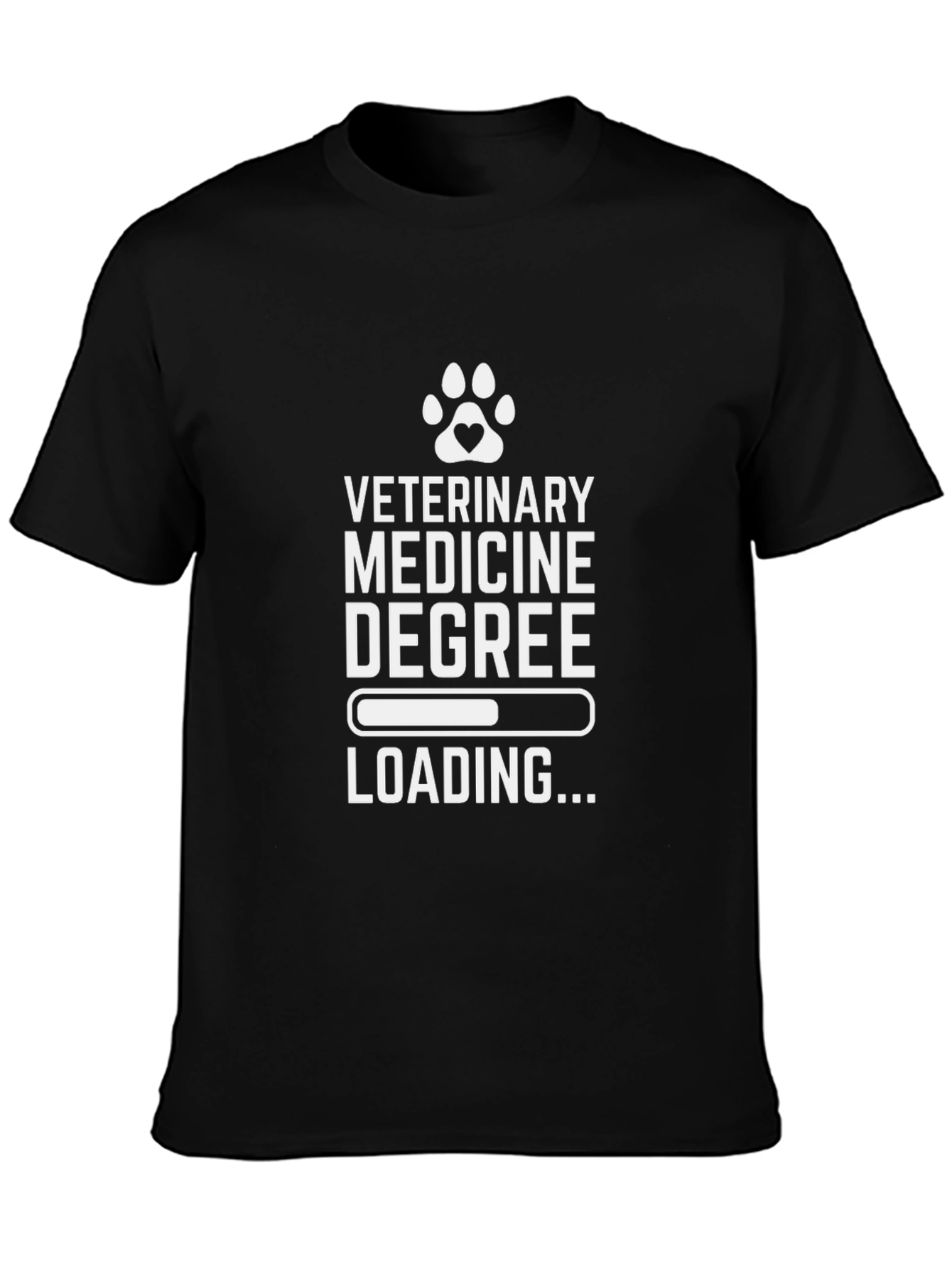 Veterinary Medicine Degree Loading T-Shirt