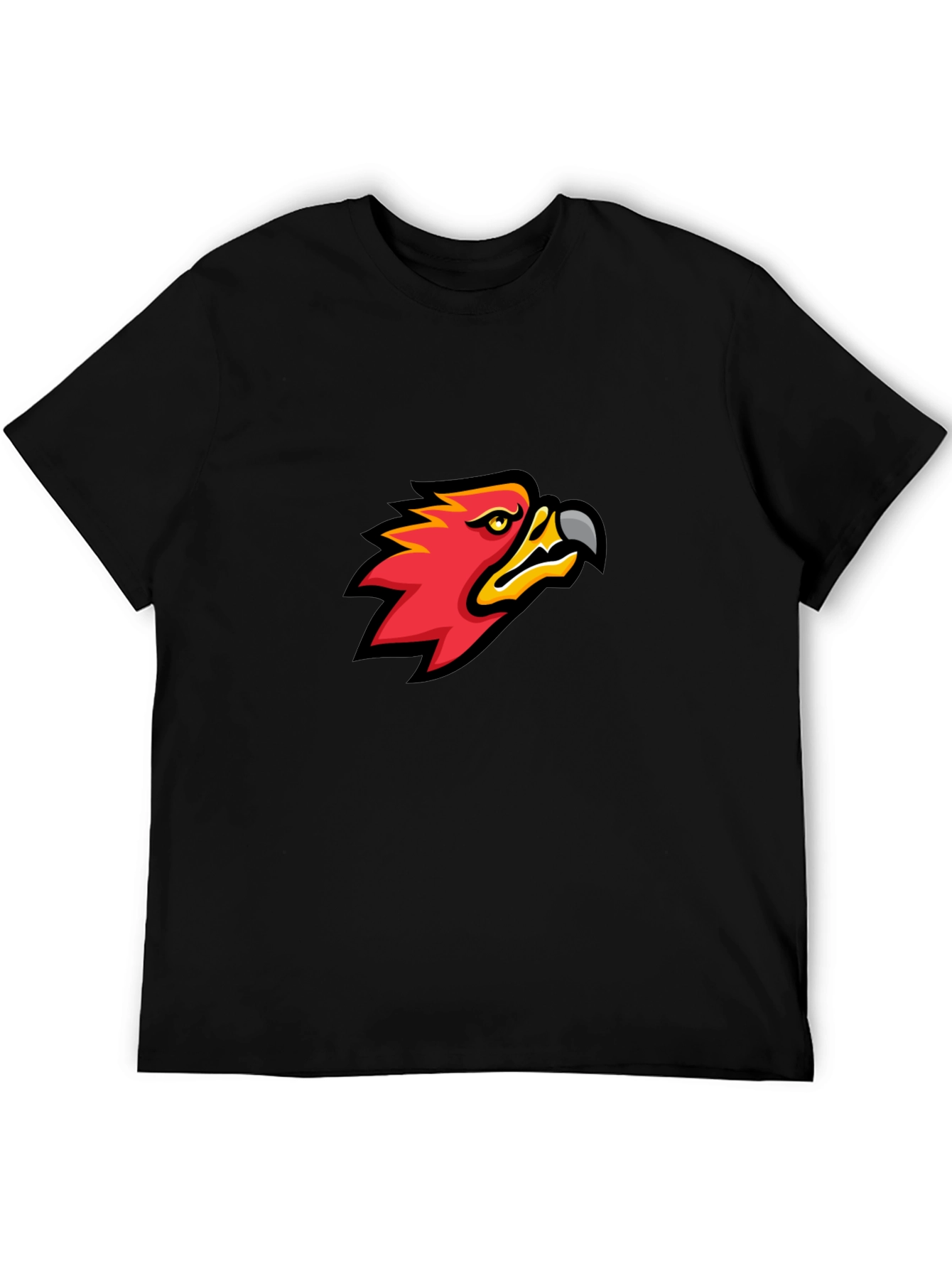 Bold Eagle Graphic Black T-Shirt
