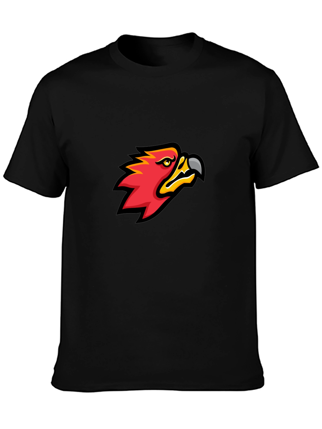 Bold Eagle Graphic Black T-Shirt