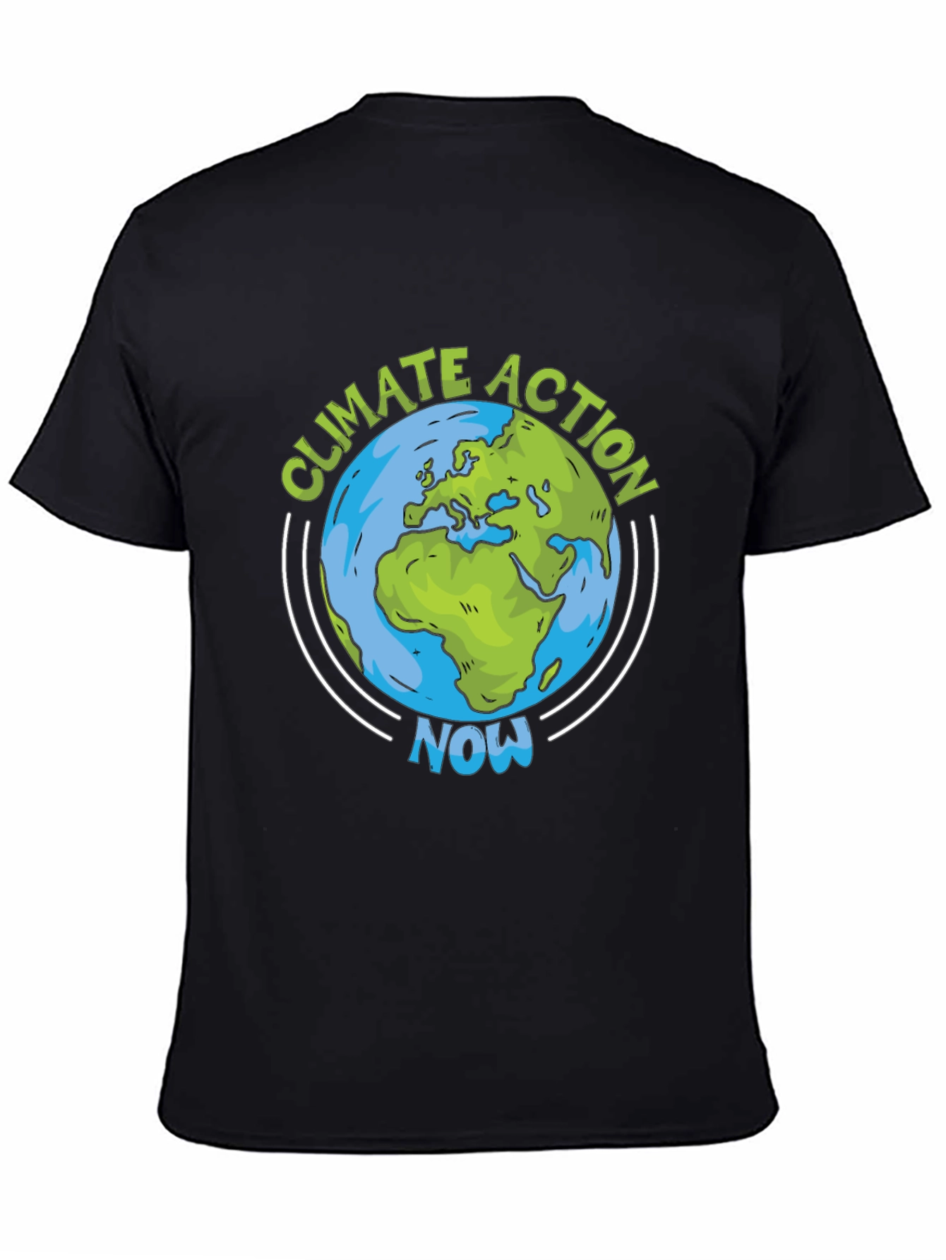 Climate Action Now Earth Graphic Tee