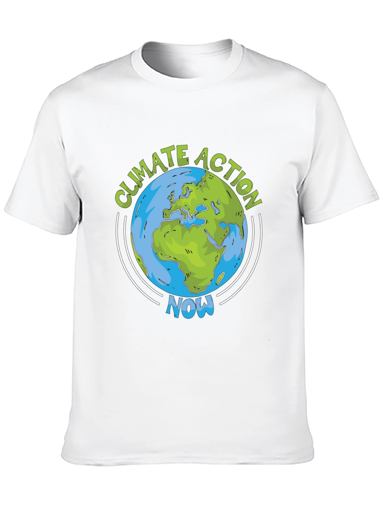 Climate Action Now Earth Graphic Tee