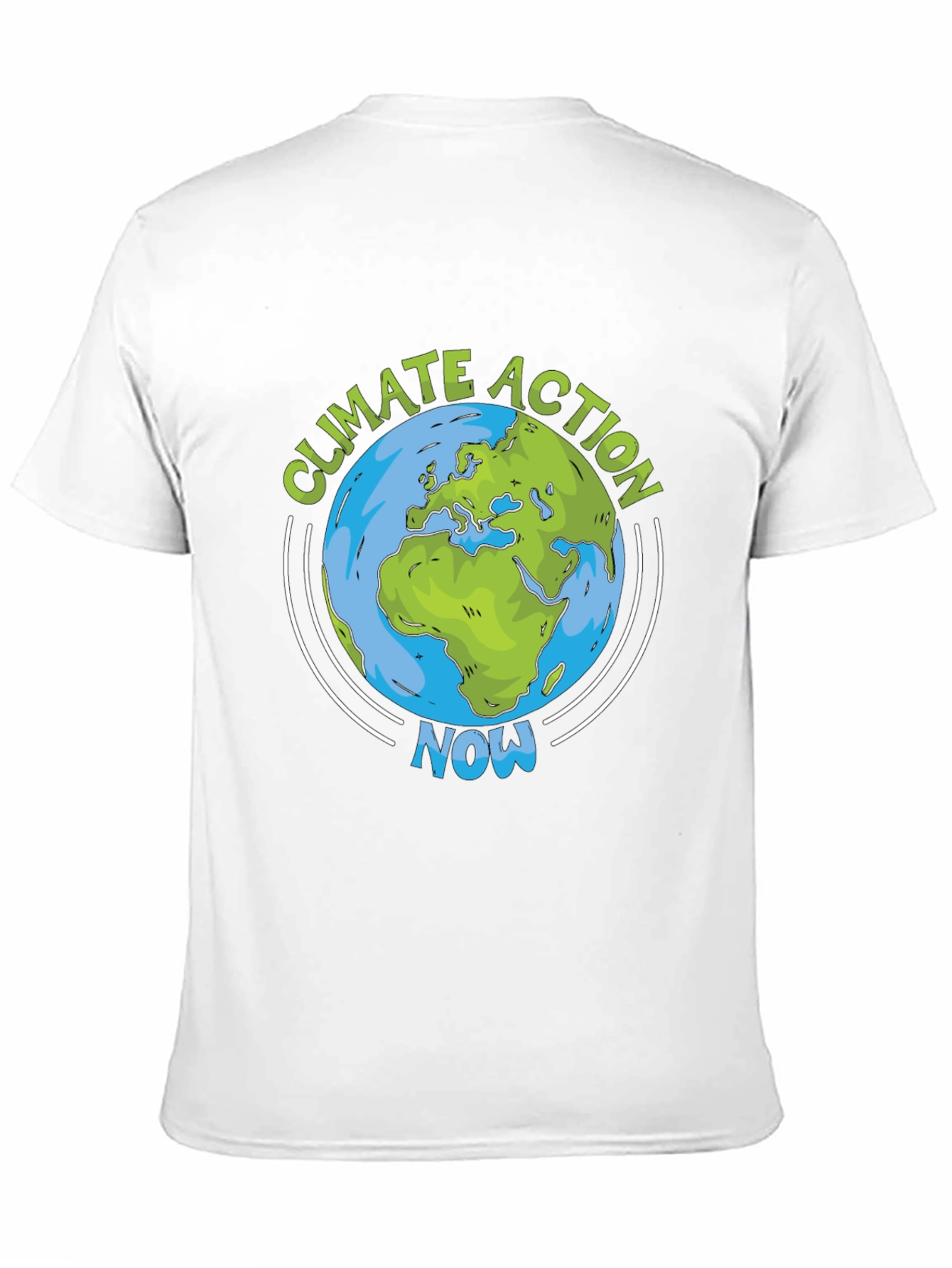 Climate Action Now Earth Graphic Tee