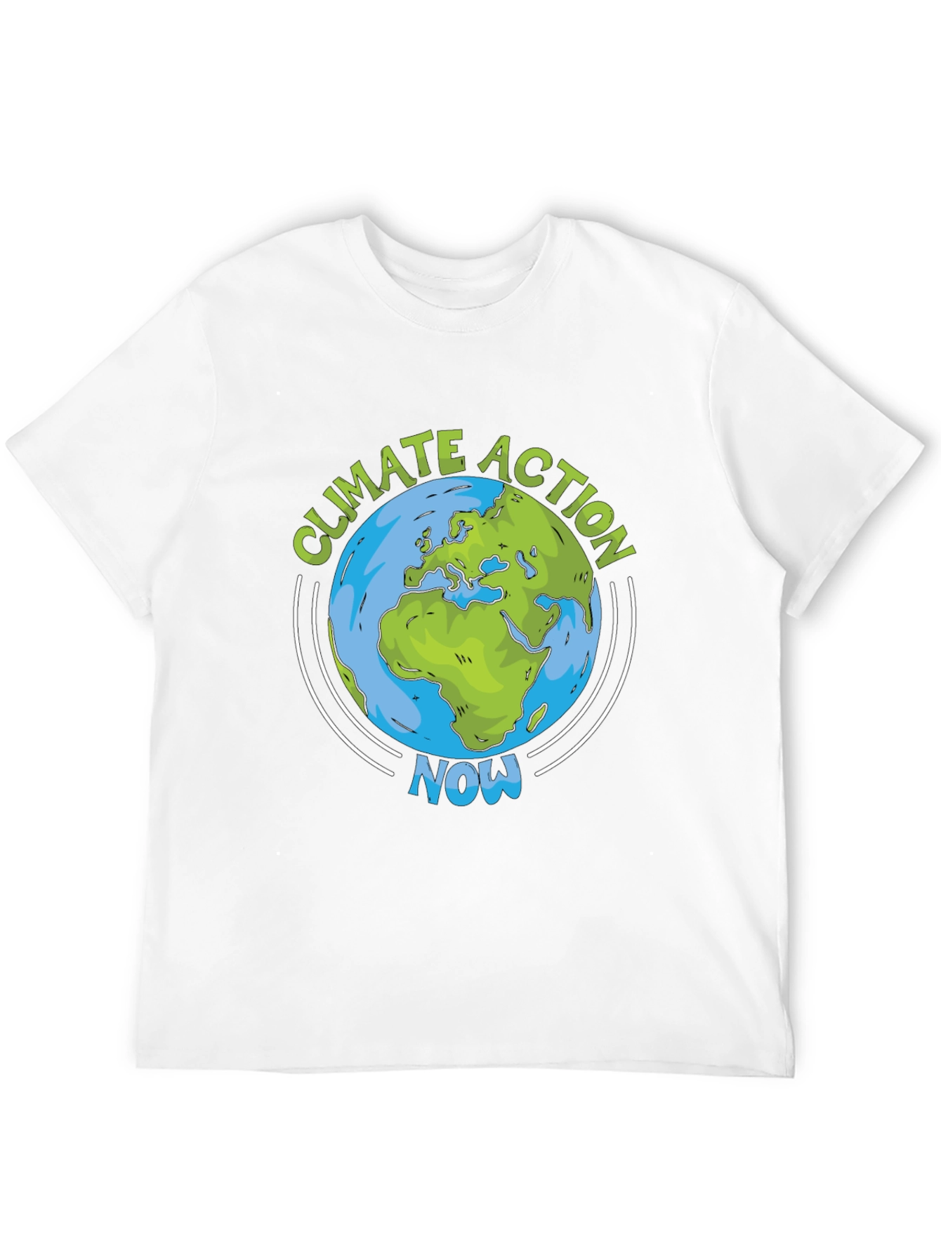 Climate Action Now Earth Graphic Tee