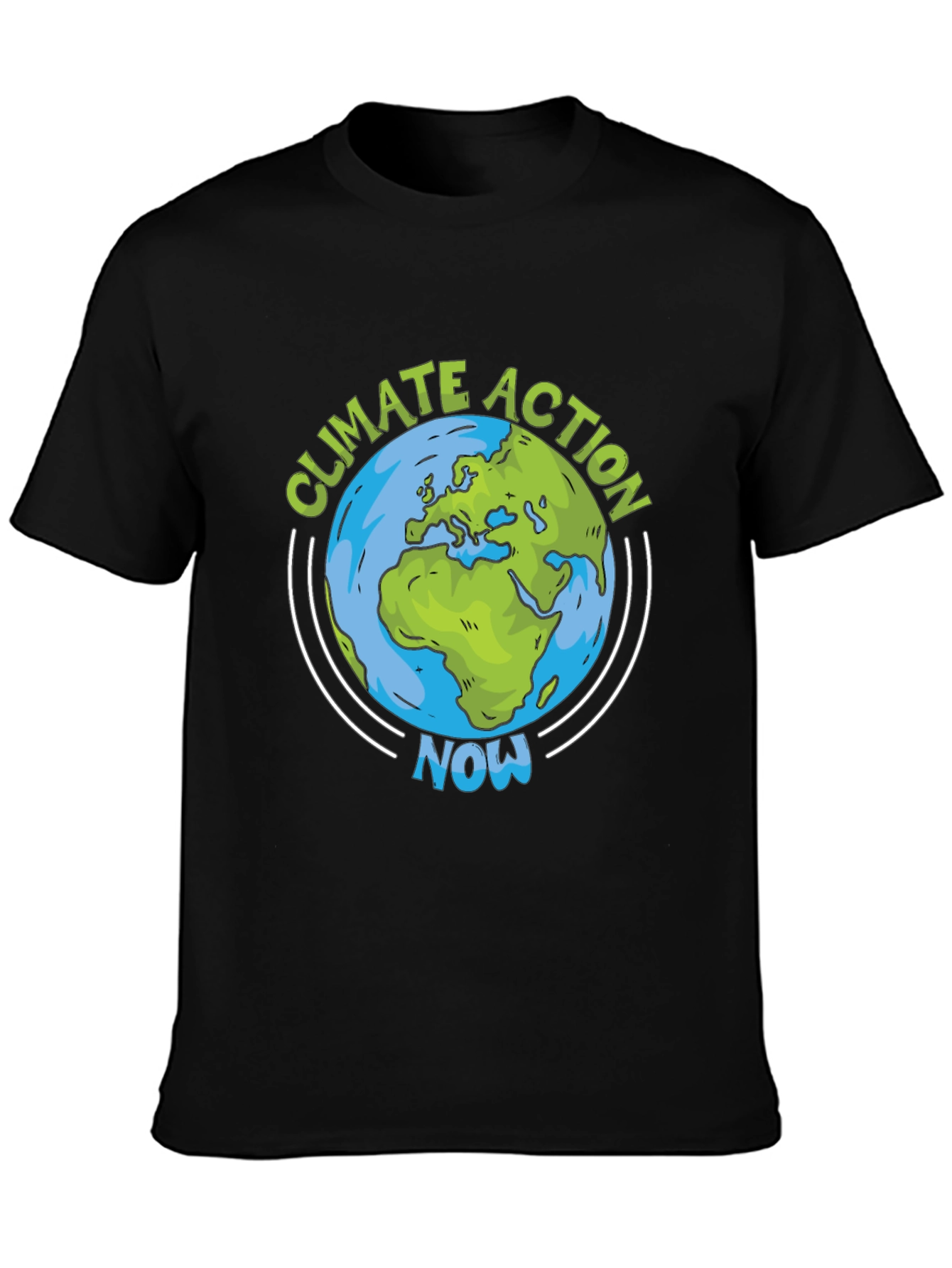 Climate Action Now Earth Graphic Tee