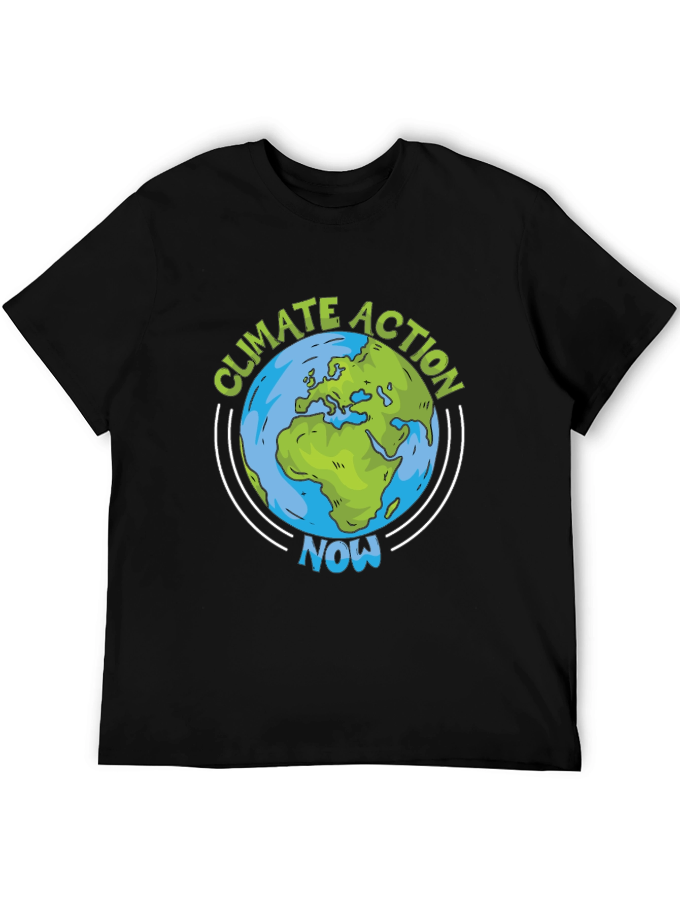 Climate Action Now Earth Graphic Tee