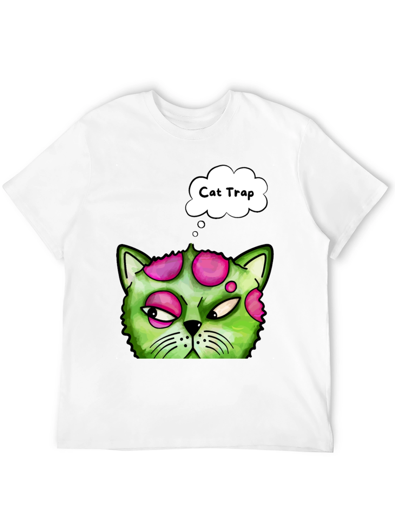 Cat Trap Funny Graphic Tee - Novelty T-Shirt