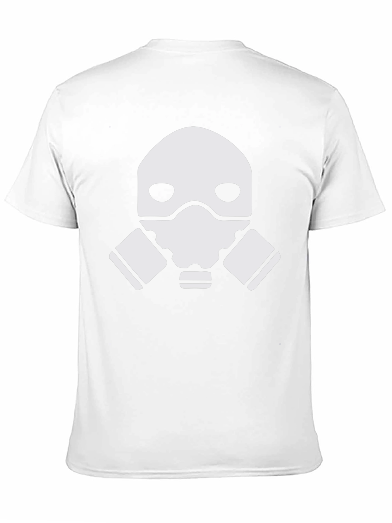 Gas Mask Graphic T-Shirt - Black