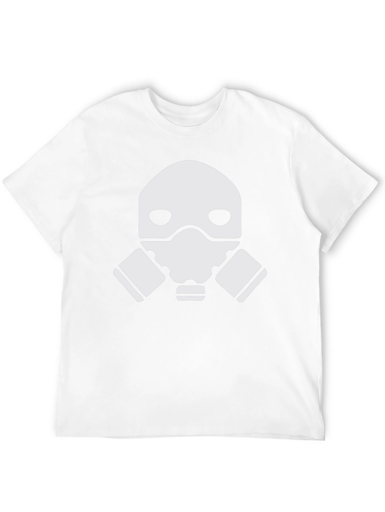 Gas Mask Graphic T-Shirt - Black