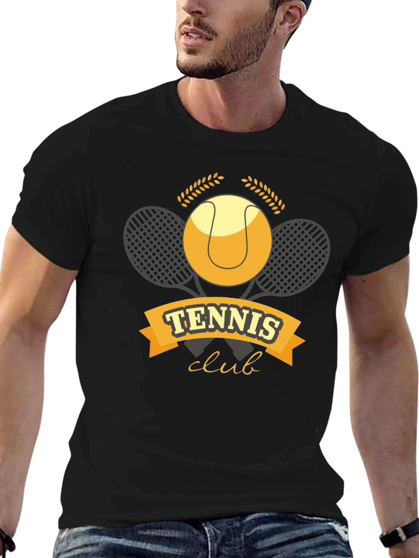 Tennis Club Graphic T-Shirt - Classic Sports Tee
