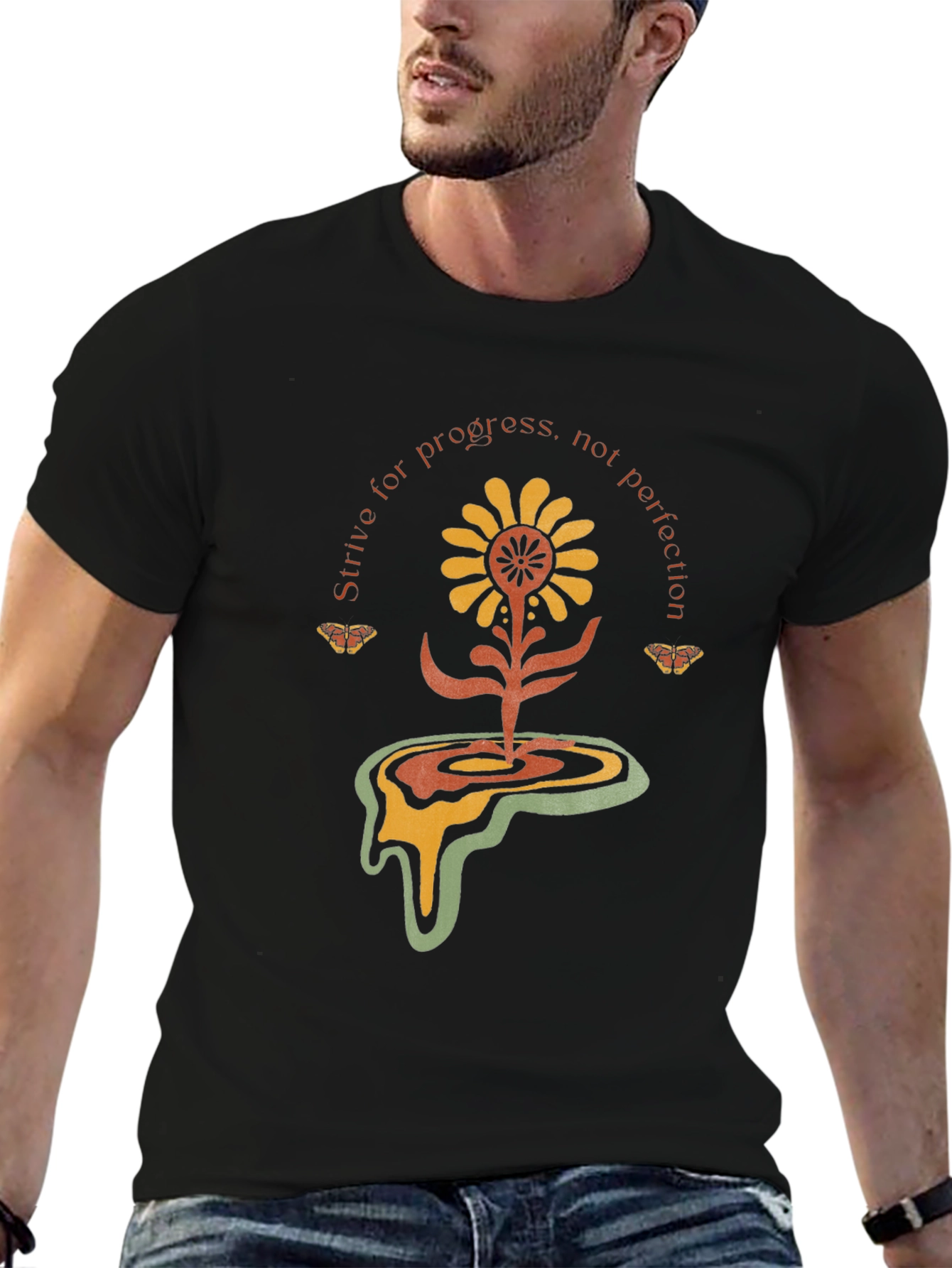 Strive For Progress Graphic Tee