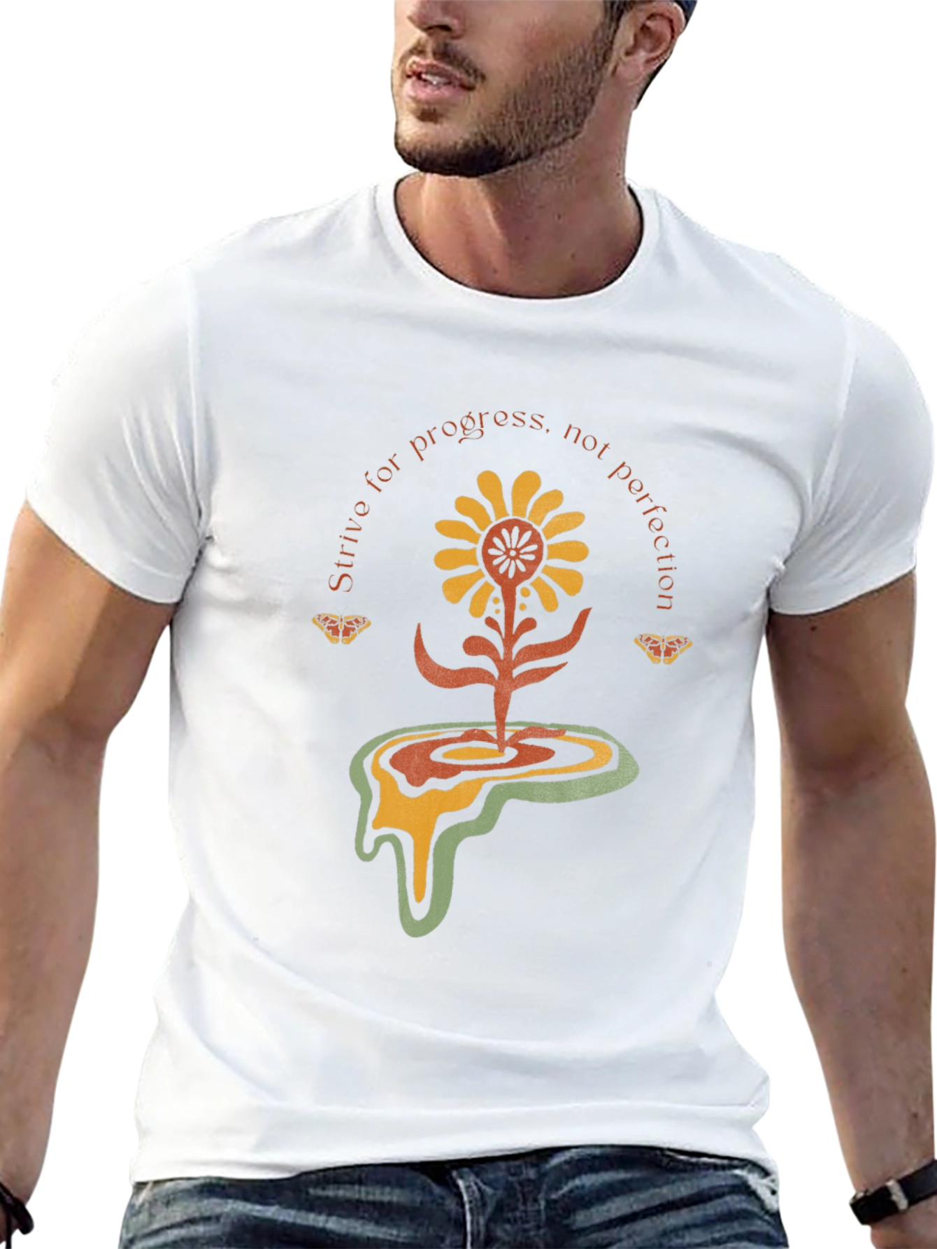 Strive For Progress Graphic Tee