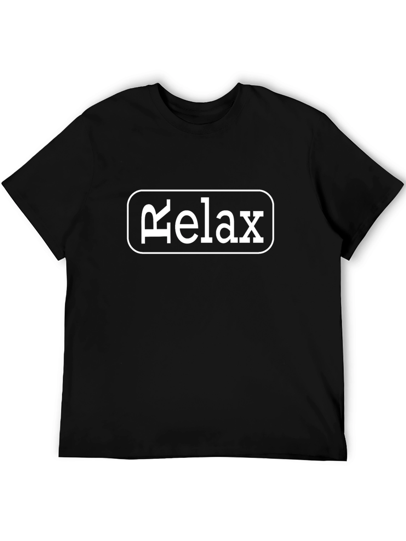 Relax Black T-Shirt - Comfort & Style