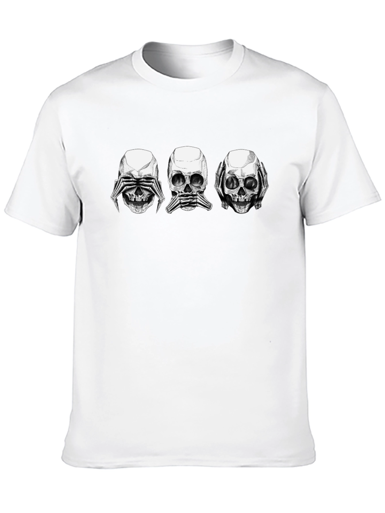 See No Evil Black Graphic Tee
