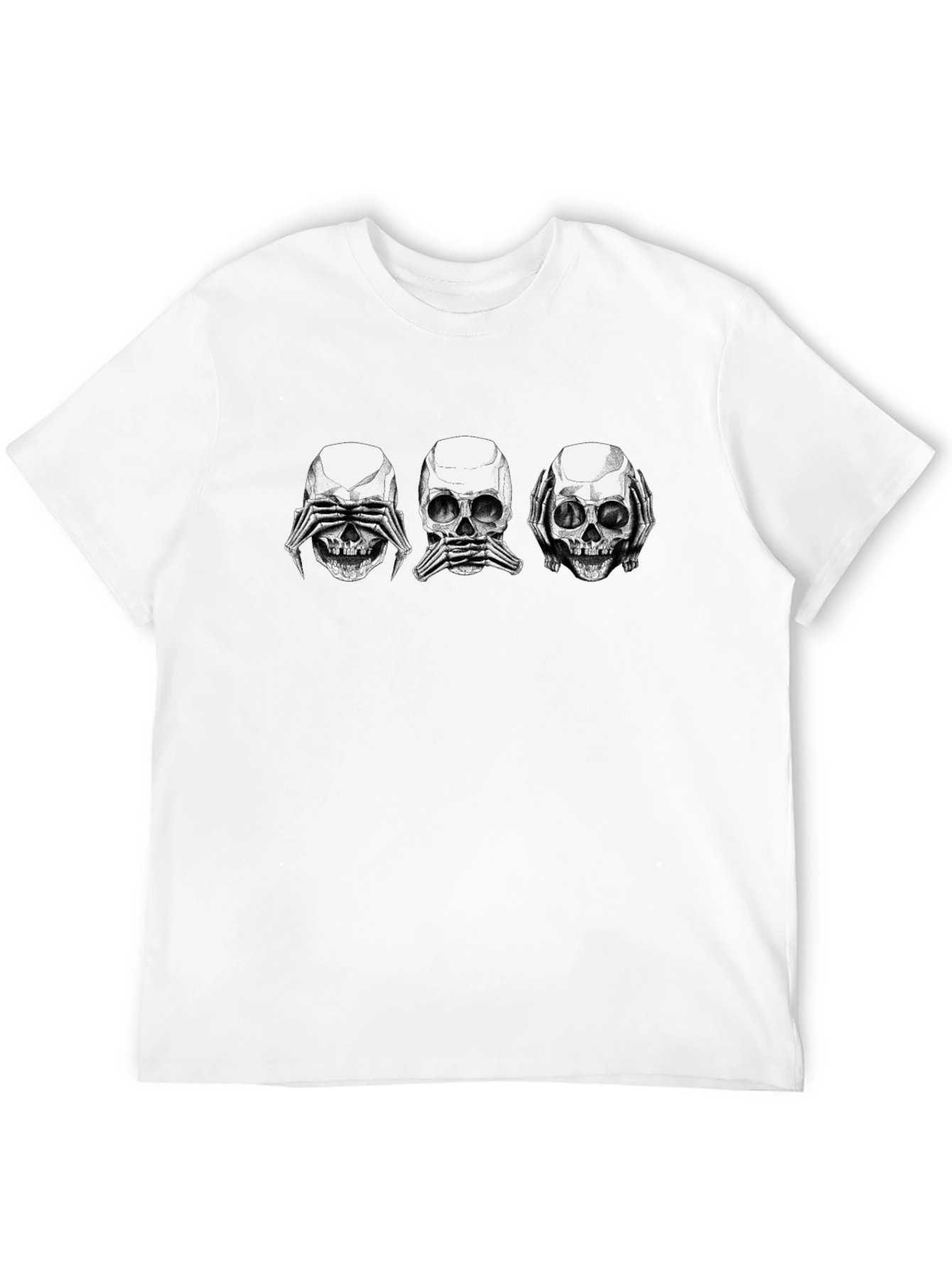 See No Evil Black Graphic Tee