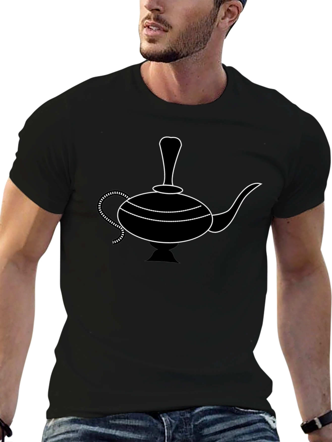 Genie Lamp Graphic T-Shirt
