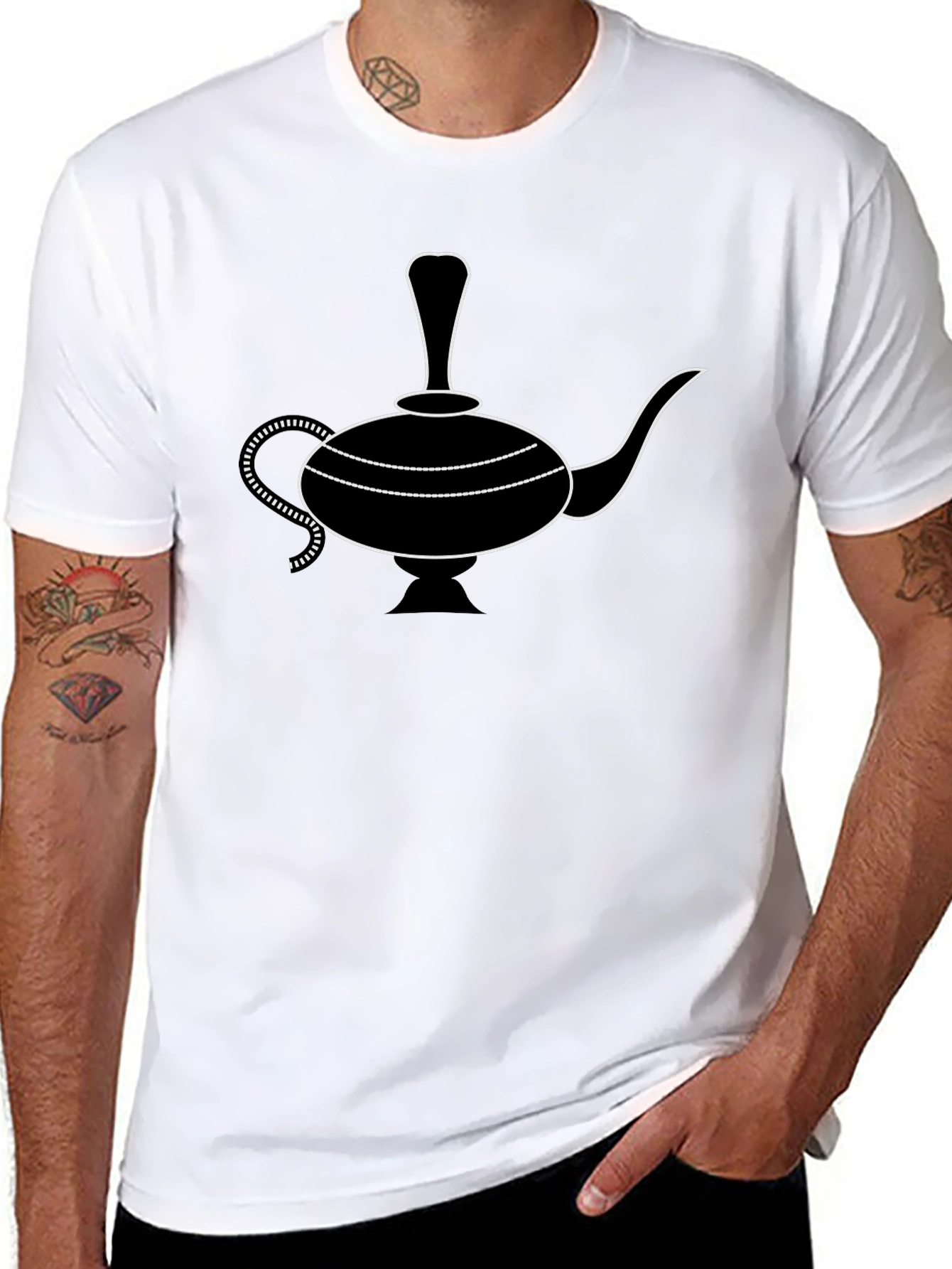 Genie Lamp Graphic T-Shirt