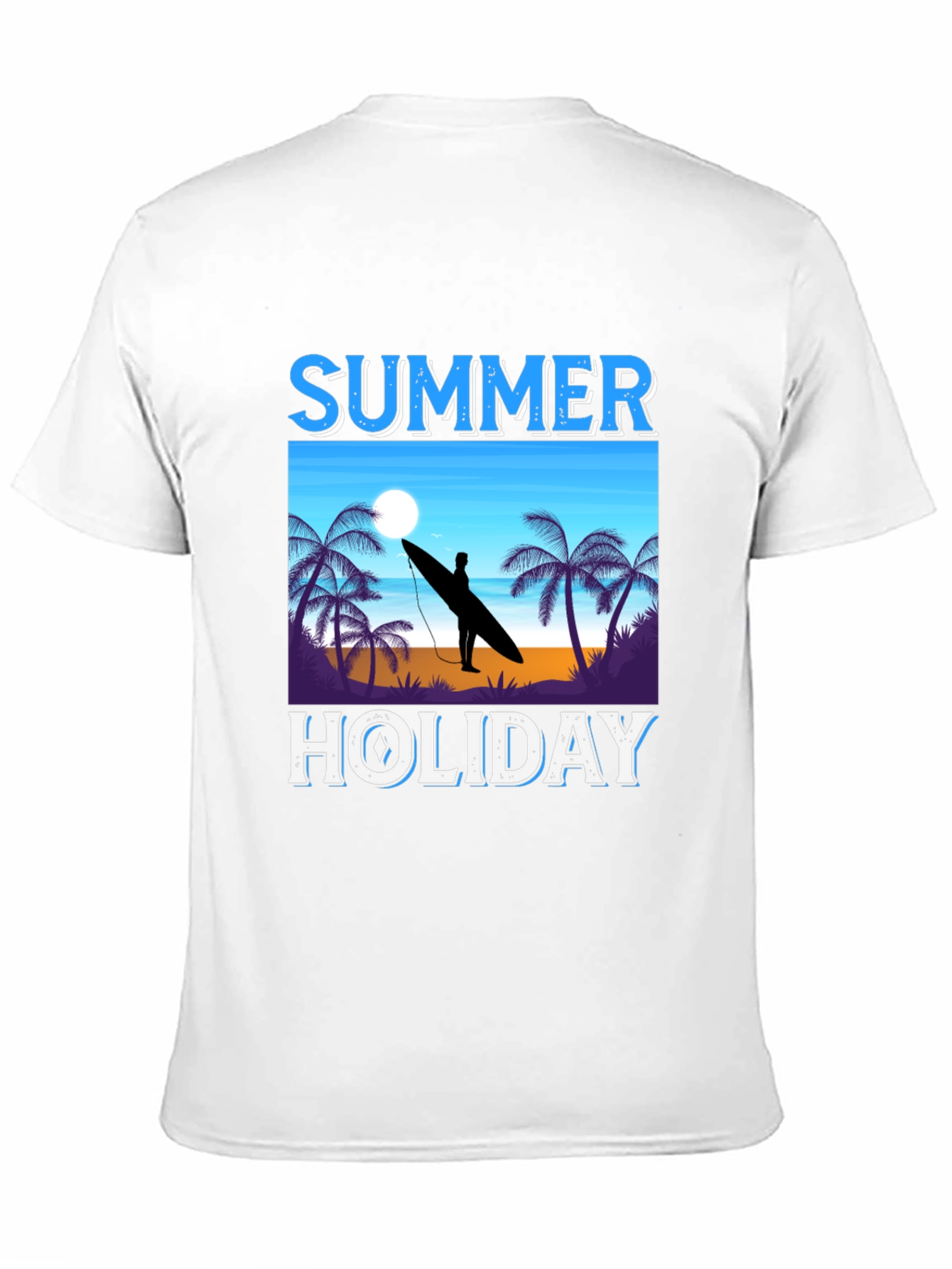Summer Holiday Graphic T-Shirt - Beach Vibe
