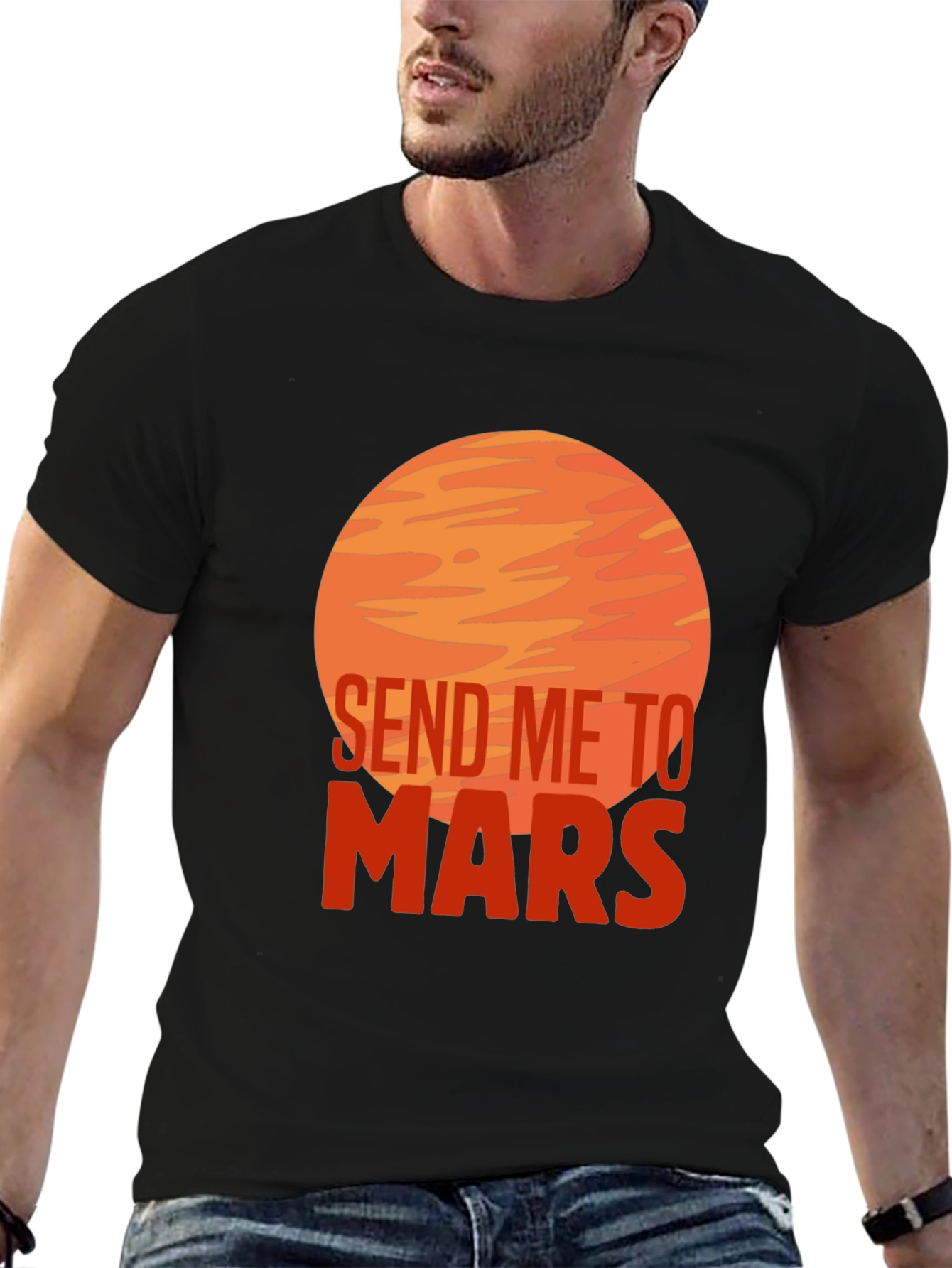 Send Me To Mars Graphic T-Shirt