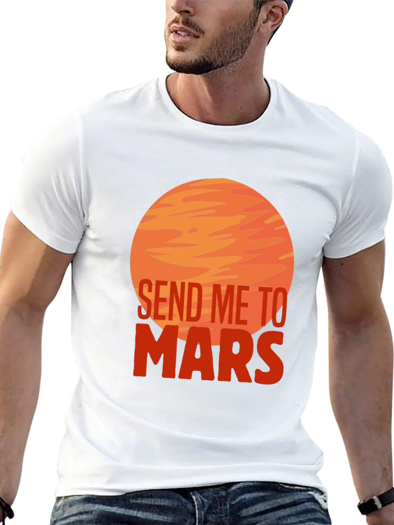 Send Me To Mars Graphic T-Shirt