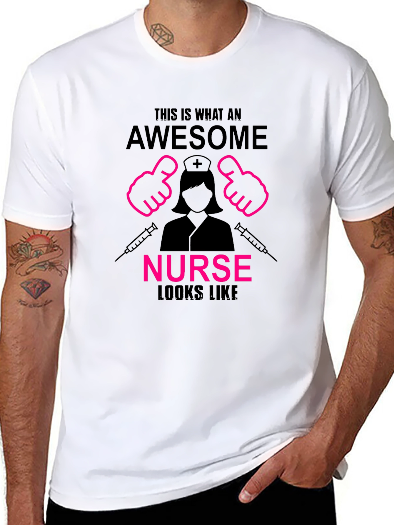 Awesome Nurse T-Shirt - Perfect Gift for Nurses