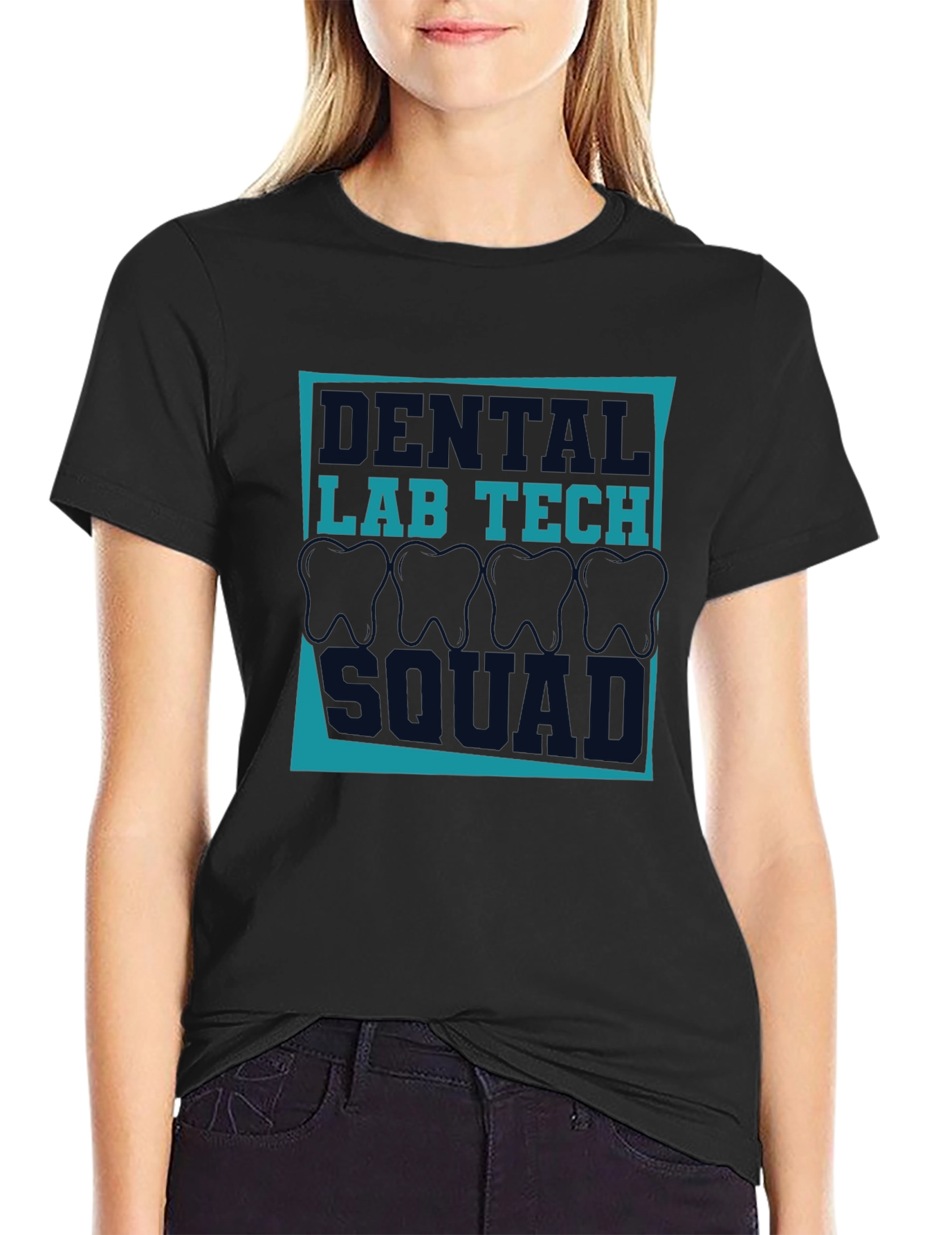 Dental Lab Tech Squad Graphic T-Shirt