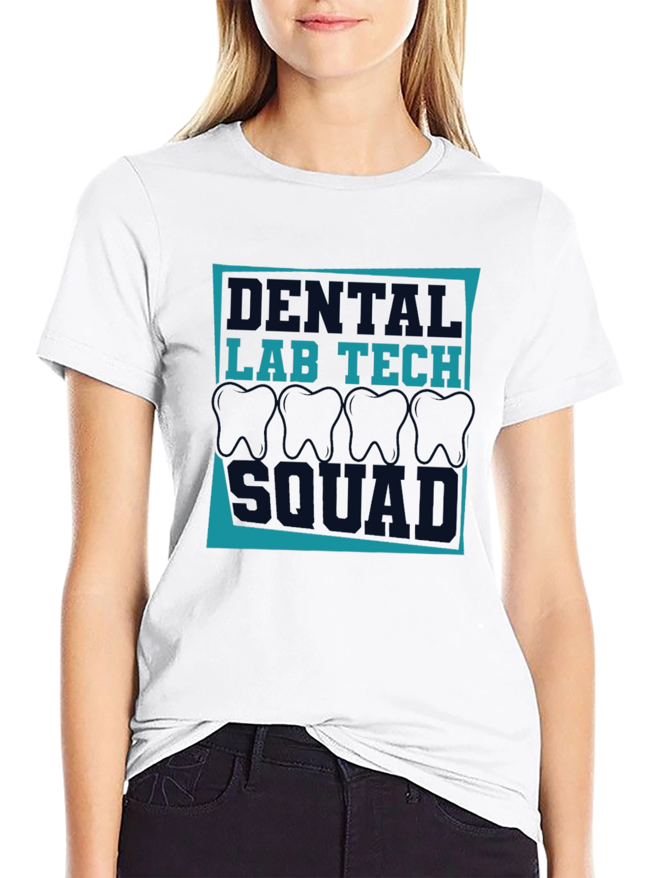 Dental Lab Tech Squad Graphic T-Shirt