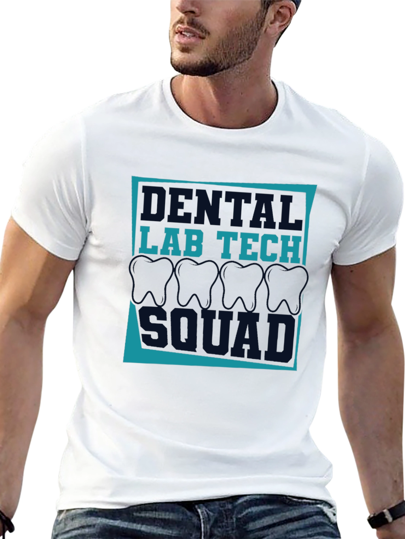Dental Lab Tech Squad Graphic T-Shirt