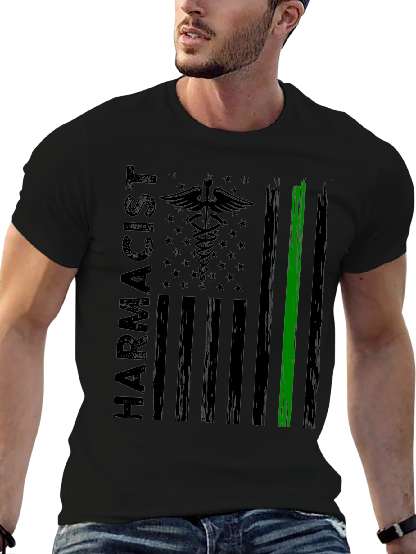 Pharmacist American Flag T-Shirt