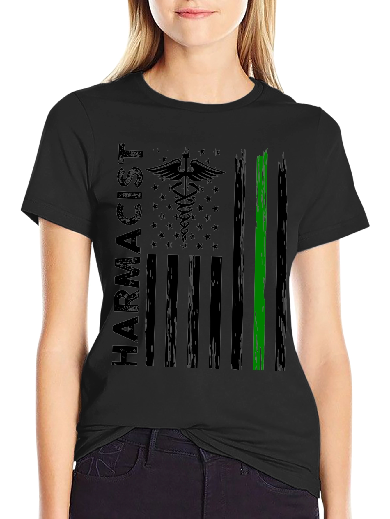 Pharmacist American Flag T-Shirt