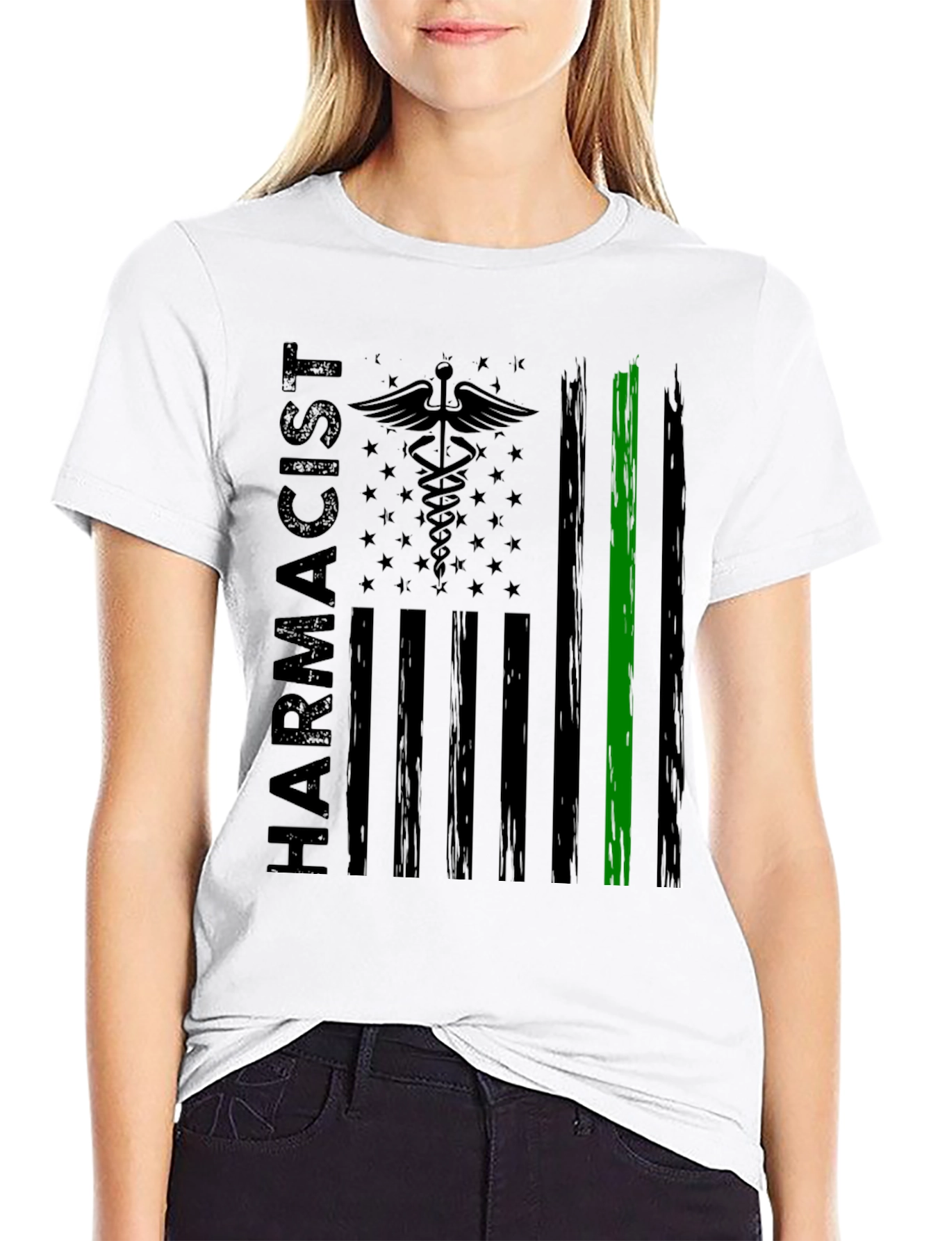 Pharmacist American Flag T-Shirt