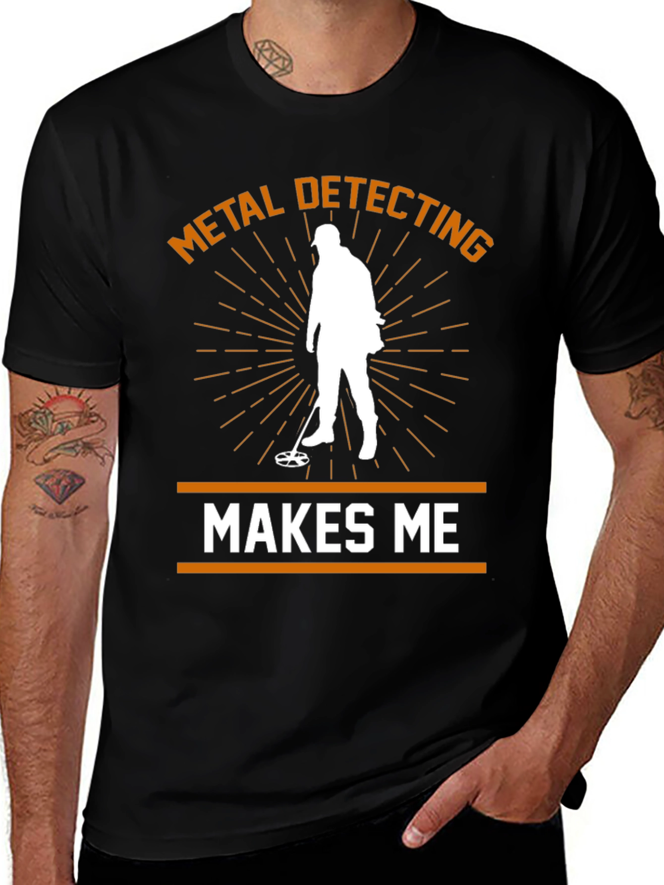 Metal Detecting Makes Me Happy T-Shirt