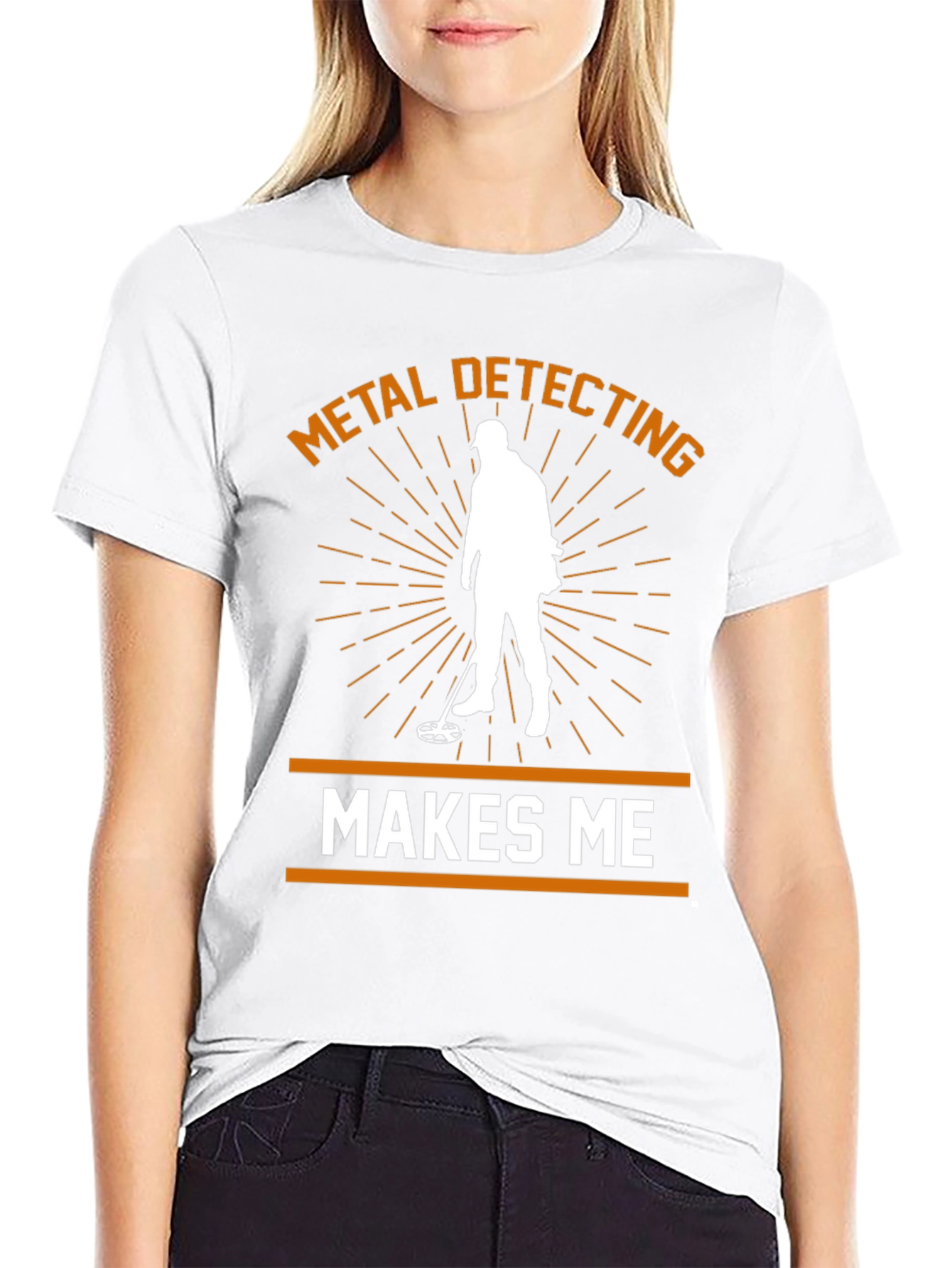 Metal Detecting Makes Me Happy T-Shirt